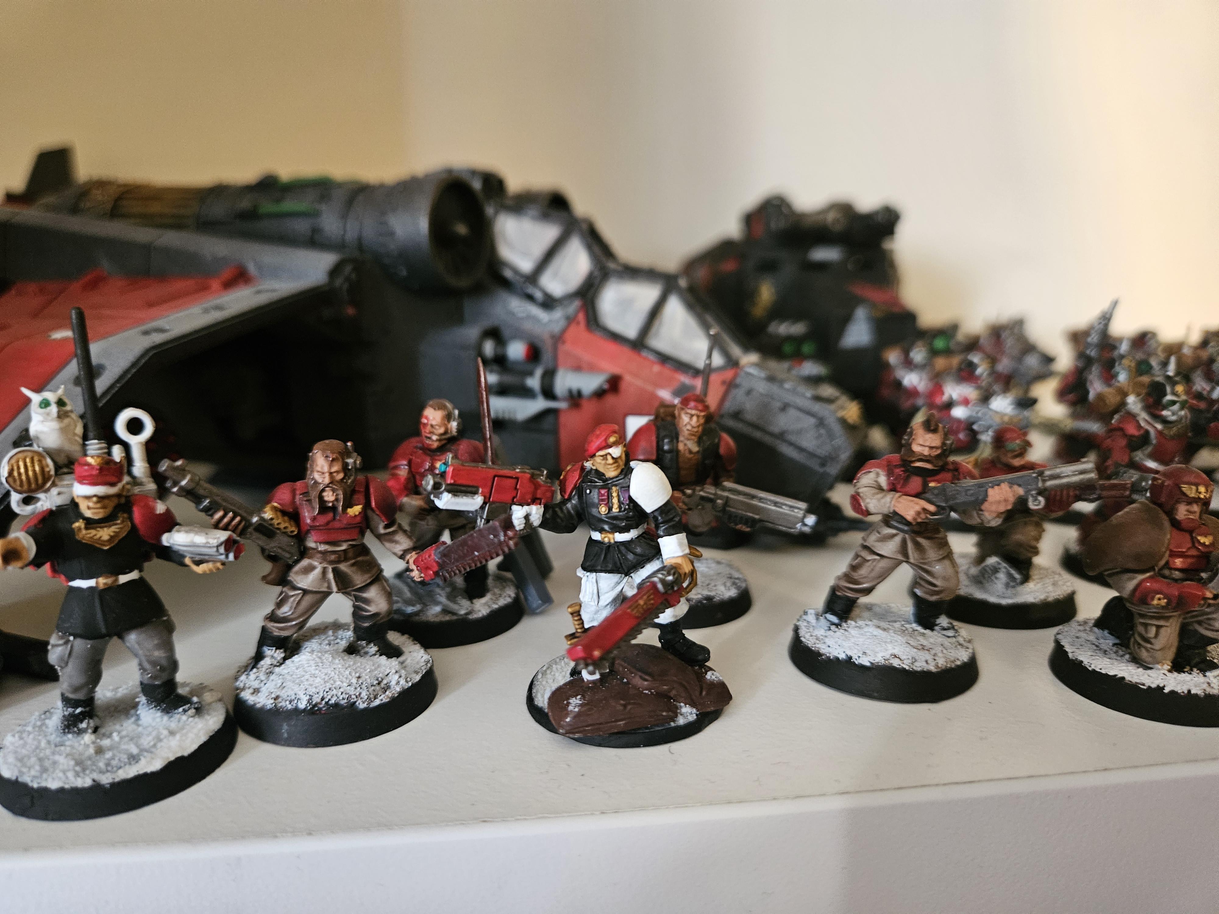 Astra Militarum, Conversion, Imperial Guard, Kitbash, Tempestus Scion