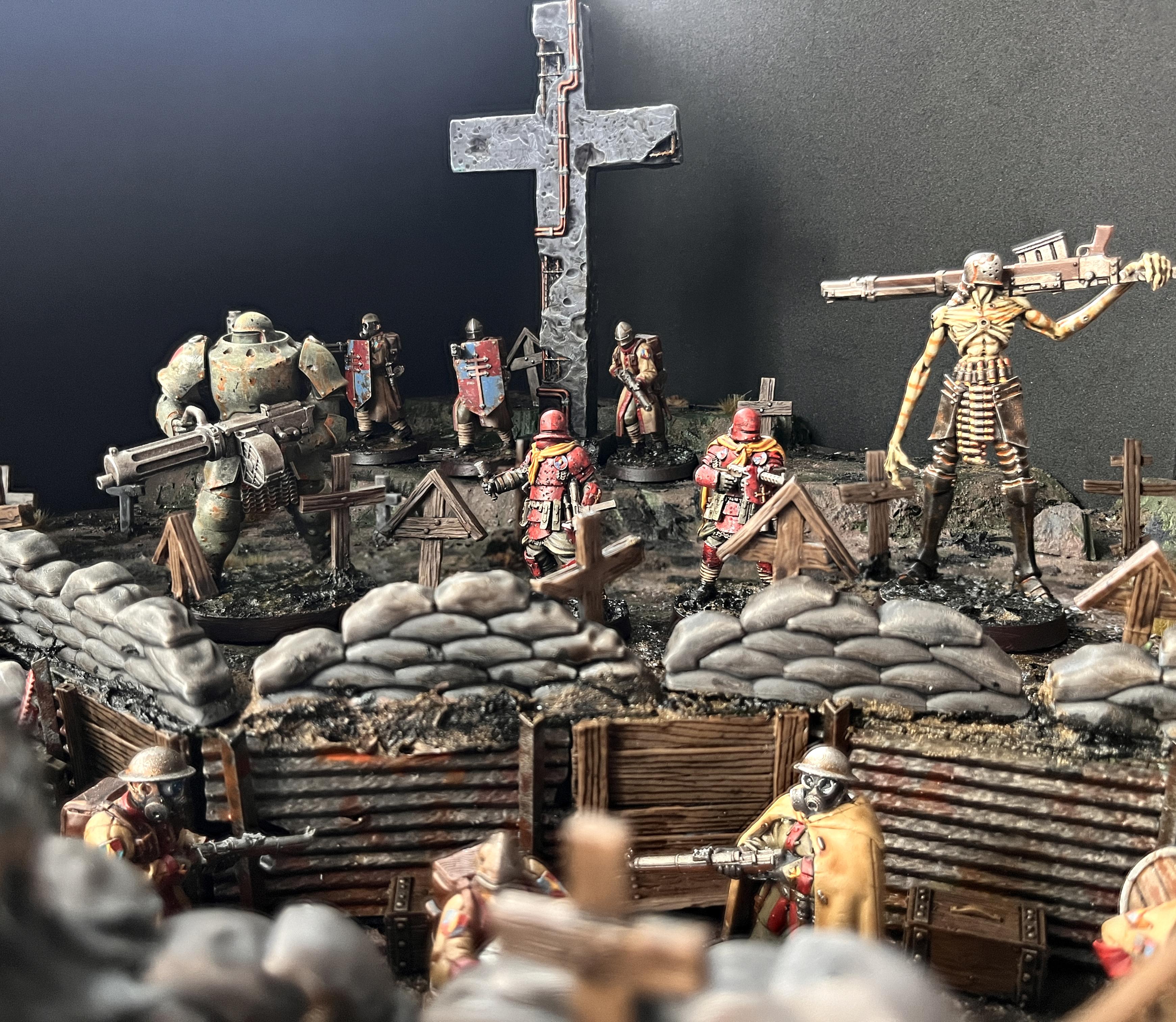 Cross, Redbrigade, Trench, Trench Crusade, Weird War I