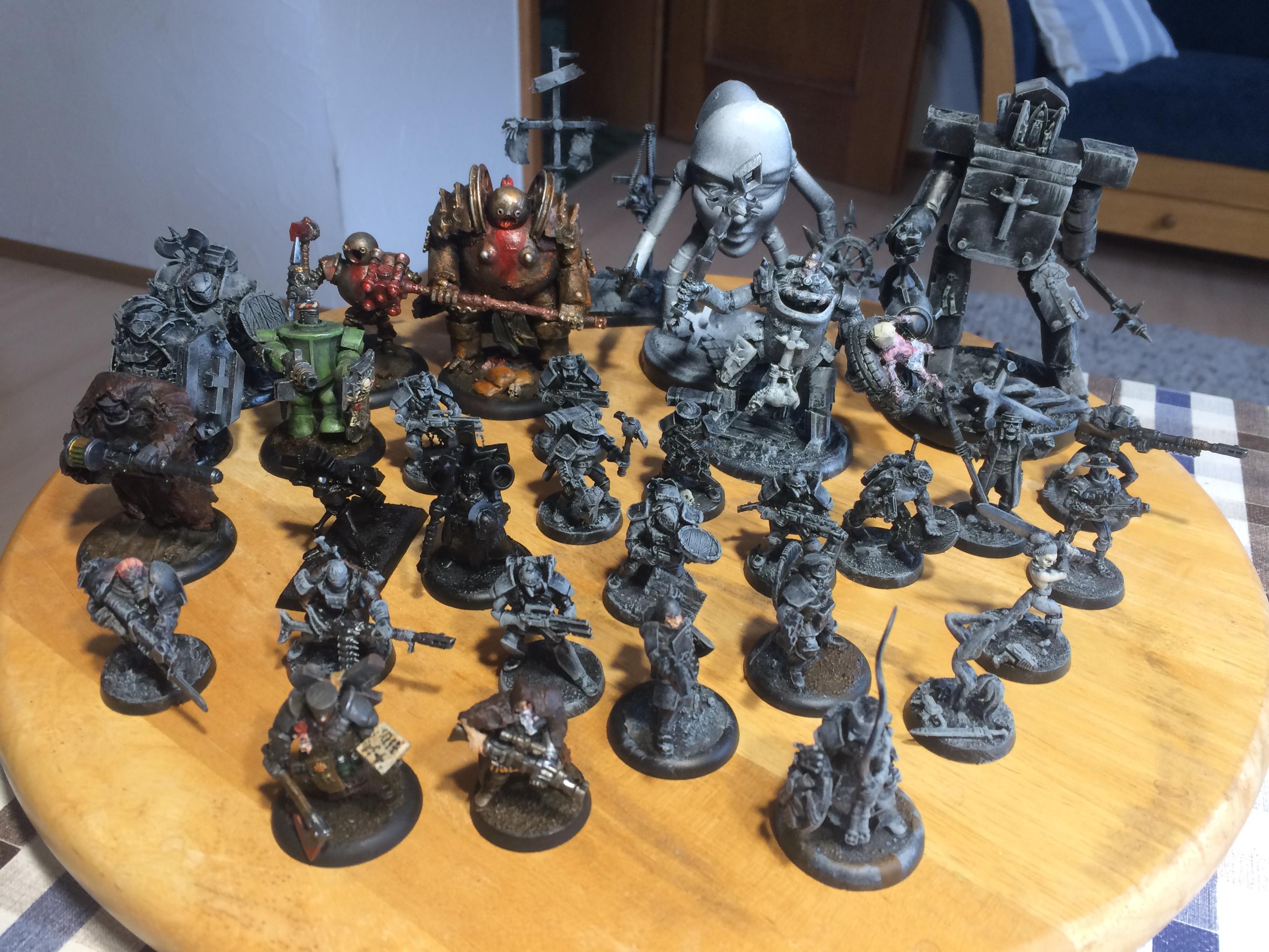 Church, Conversion, Cross, Crusade, Holy, Leutnant, Mutant Chronicles, Priest, Trench, Warmachine, Warzone