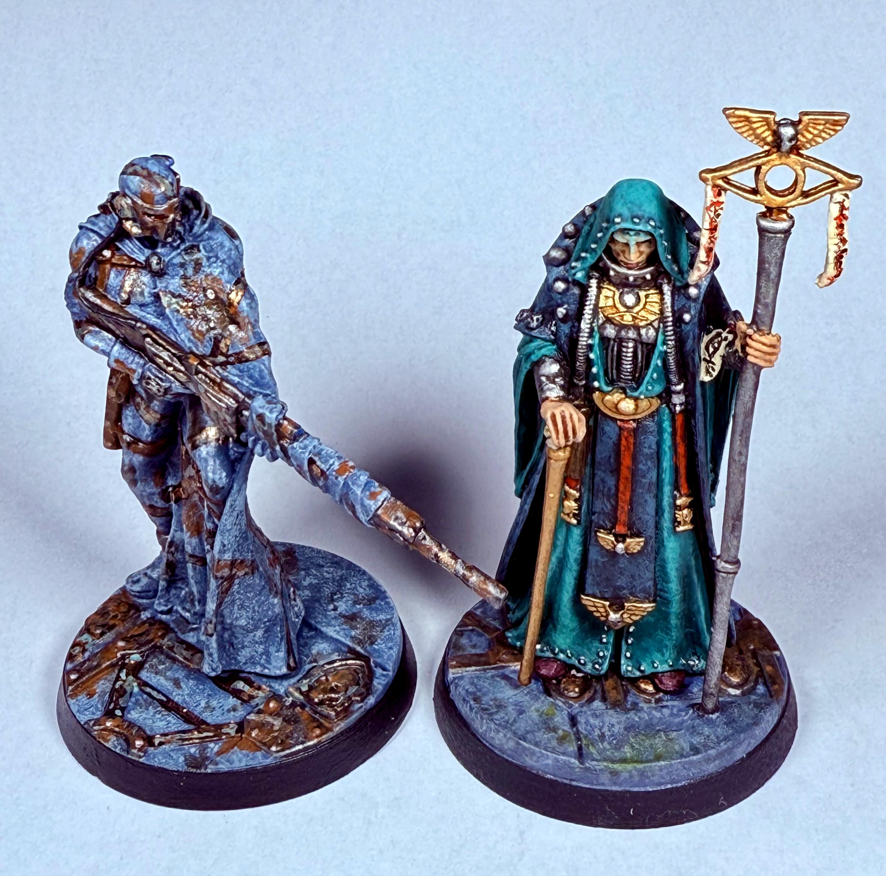 40 000, 54mm, Assassin, Inquisitor, Vindicare, Warhammer 40,000, Warhammer Fantasy