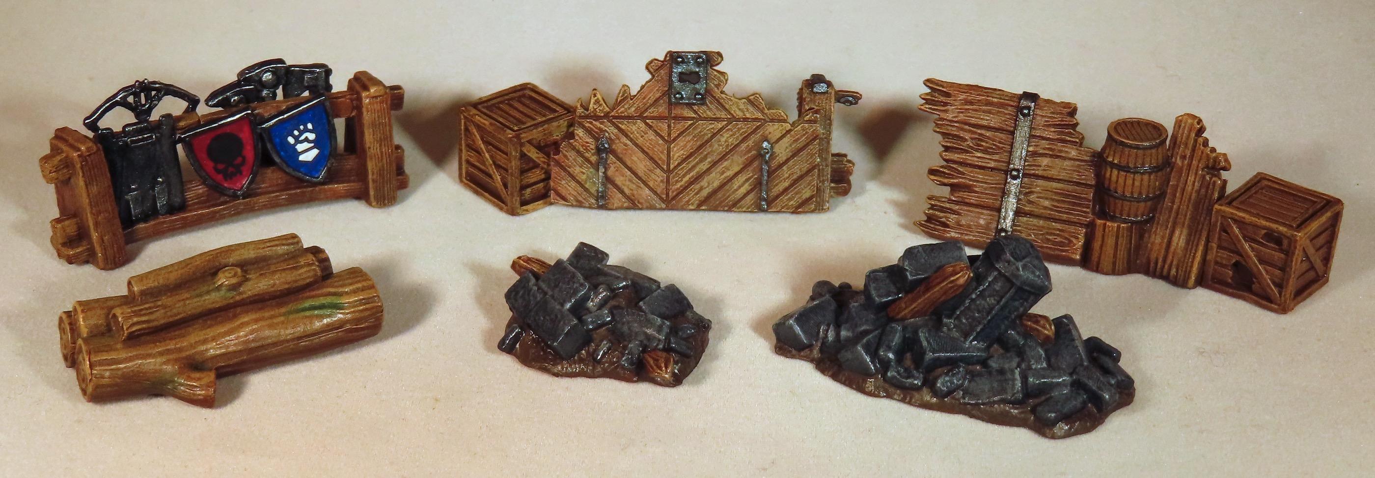 Terrain, Barricades and Rubble