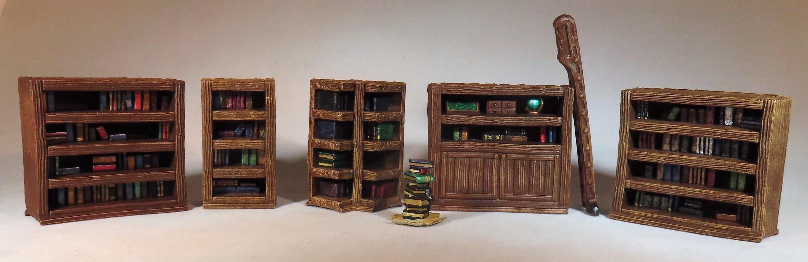 Books, Shelves, Library Furniture