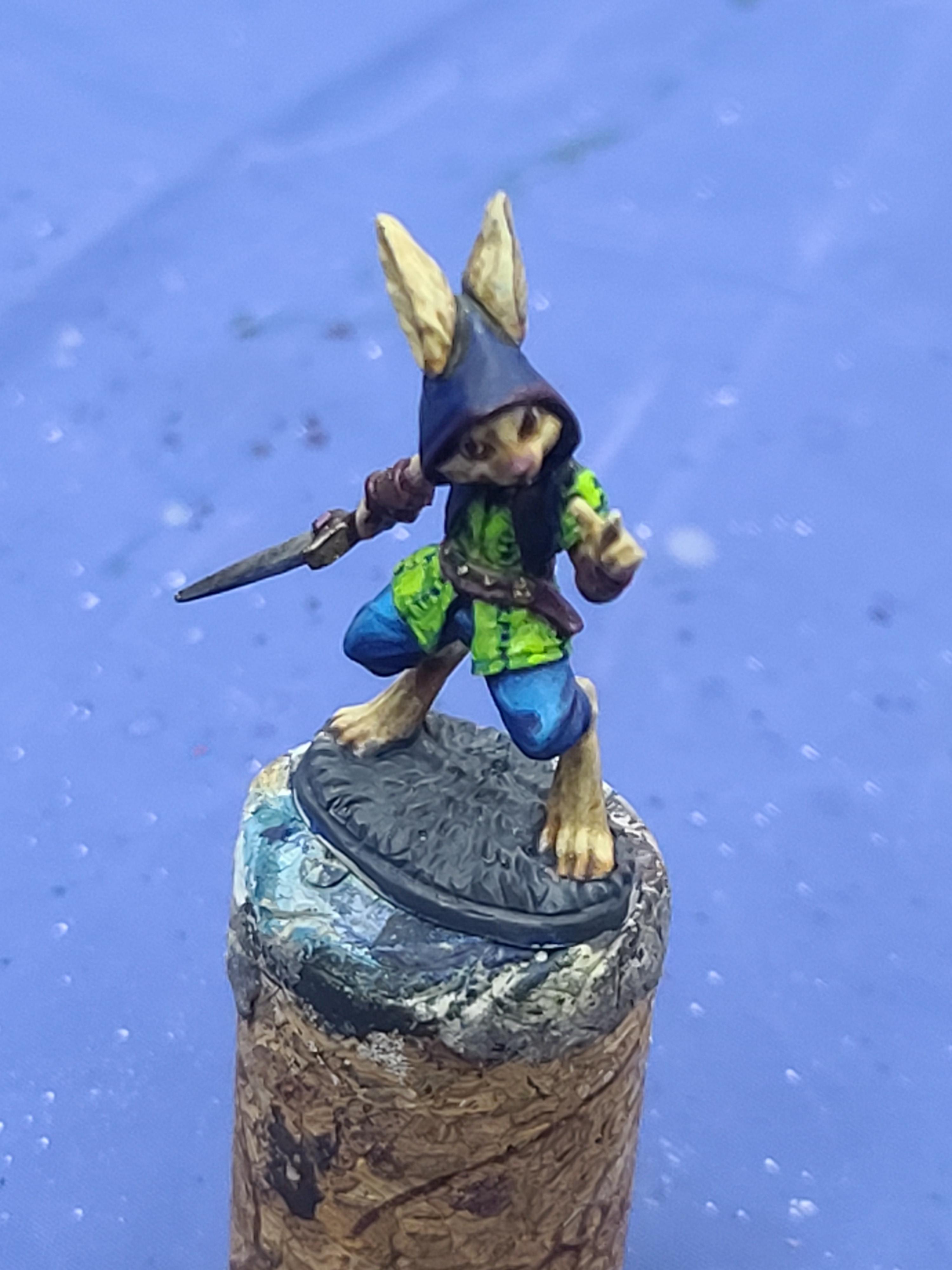 Bones, Harefolk, Harefolk Rogue, Reaper Miniatures