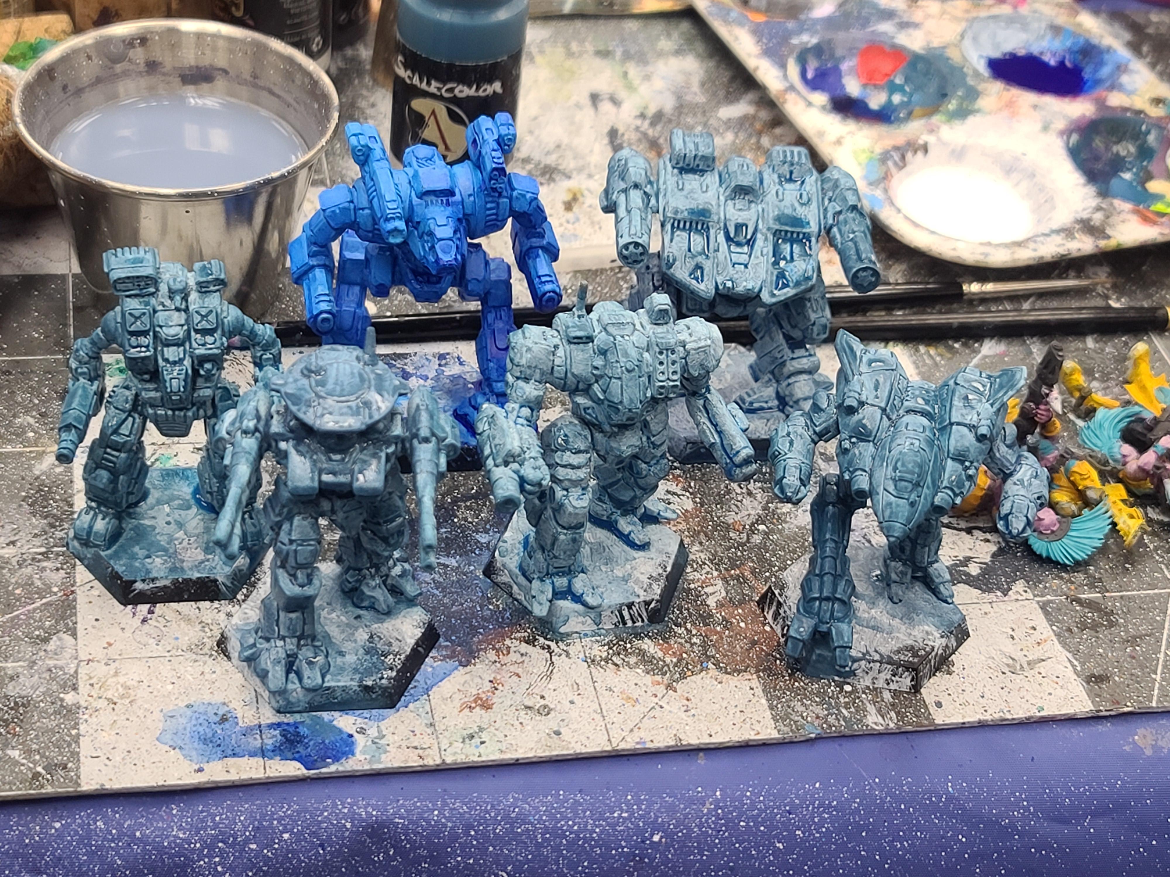 Battletech, Black Python, Blood Asp, Catalyst Game Labs, Grizzly, Kraken, Loki, Mech, Rifleman Iic