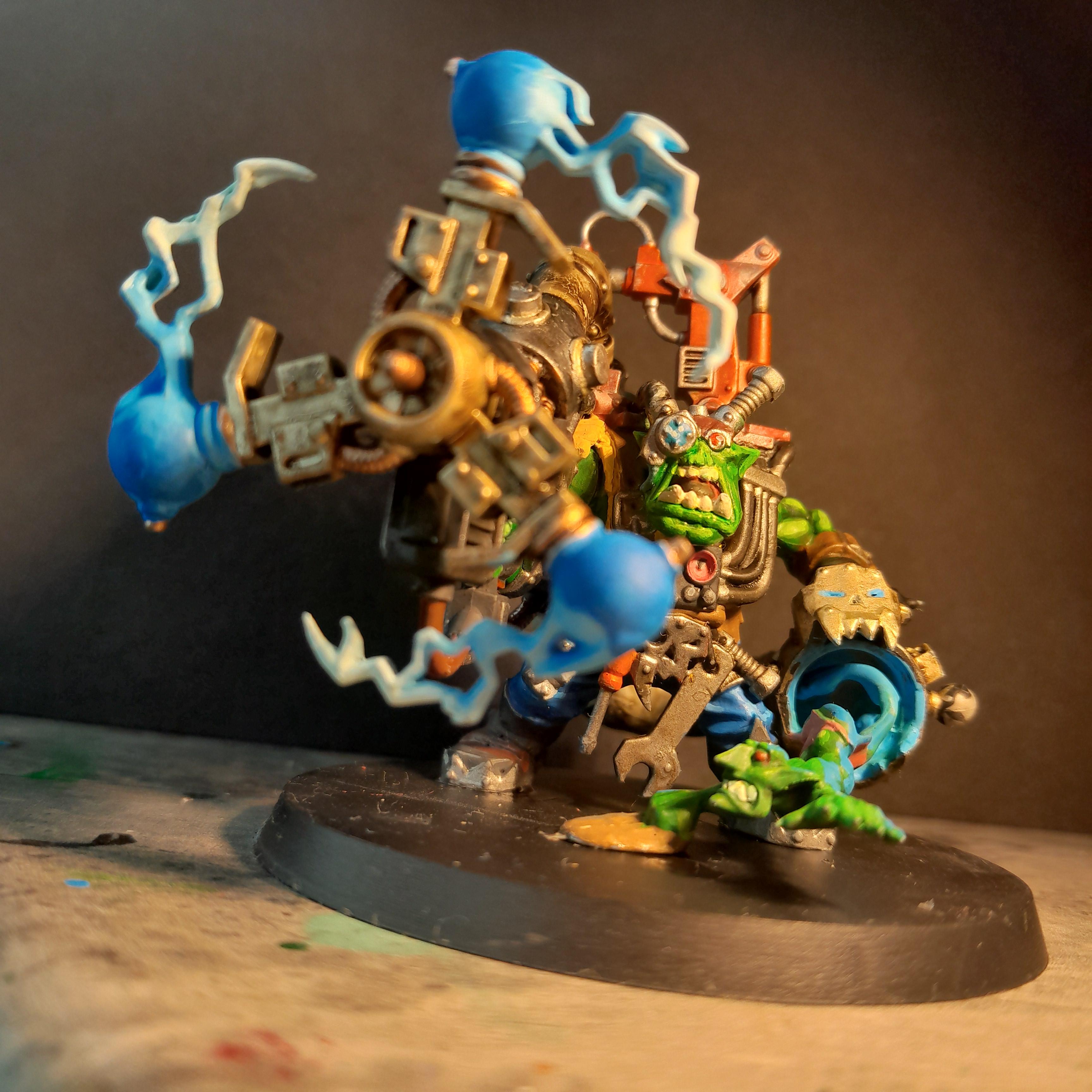 Big Mek, Gretchen, Grots, Orks, Snott Zogga