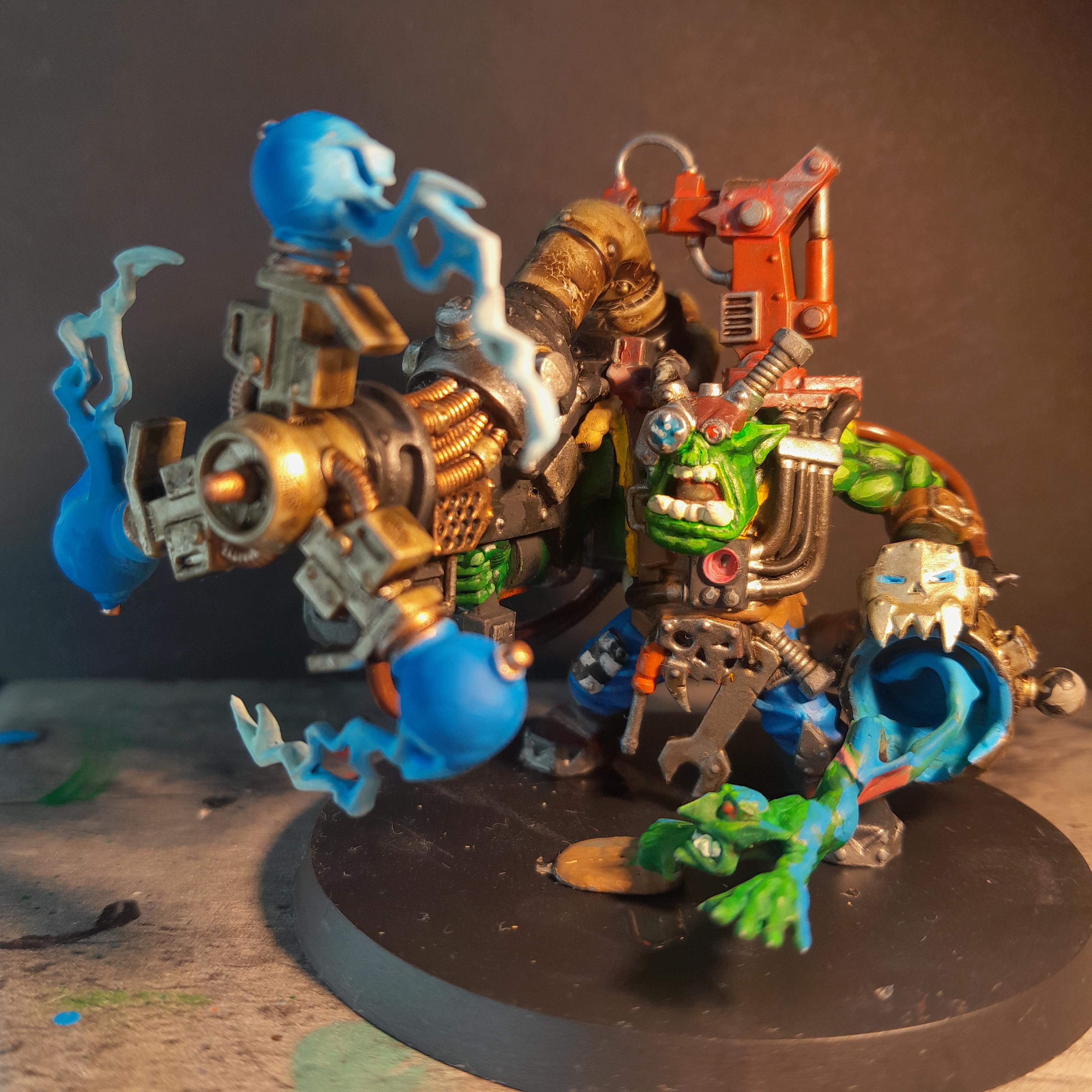 Big Mek, Gretchen, Grots, Orks, Snott Zogga