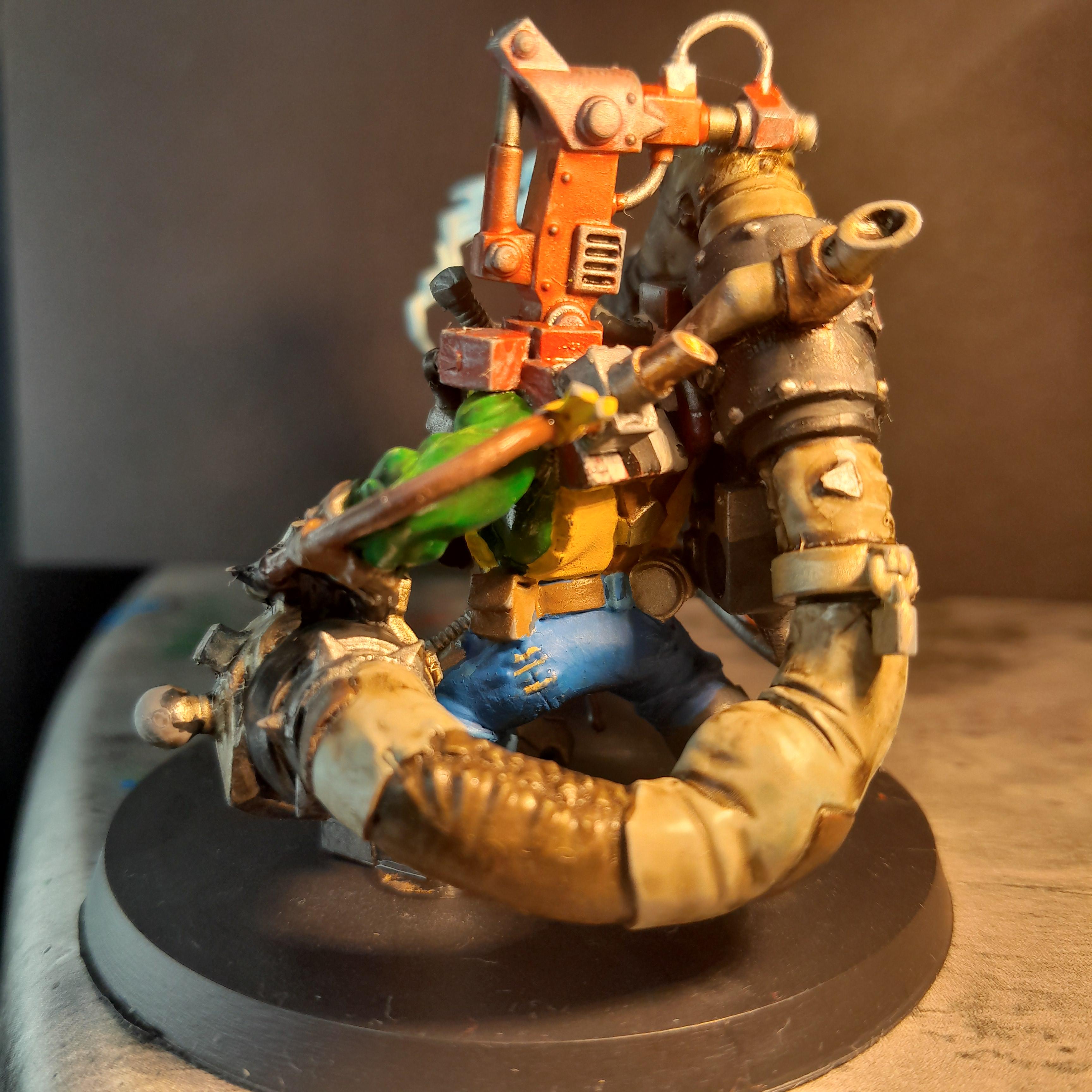 Big Mek, Gretchen, Grots, Orks, Snott Zogga