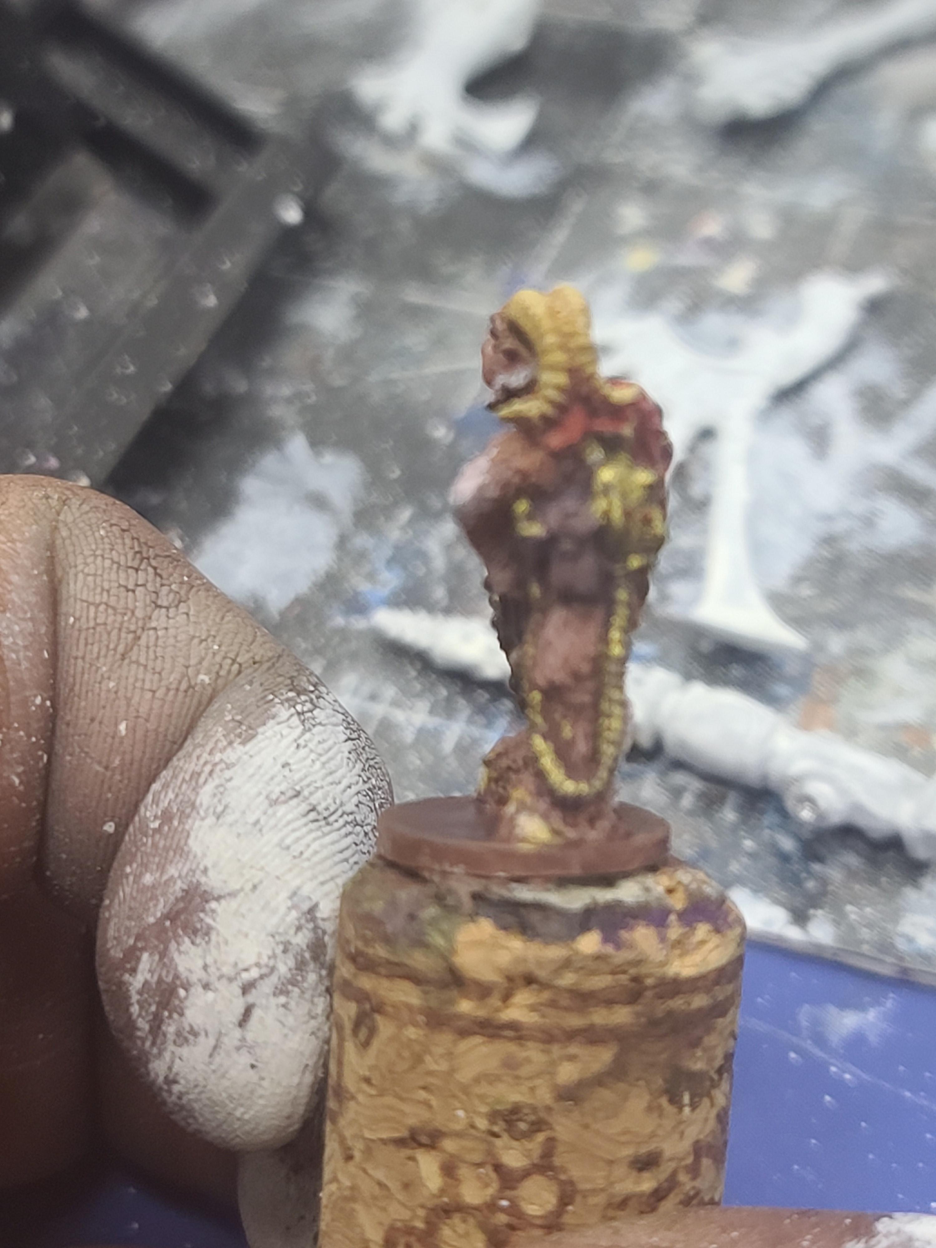 Goat Man, Sci Fi, Unknown Caster, Unknown Sculptor, Warriors