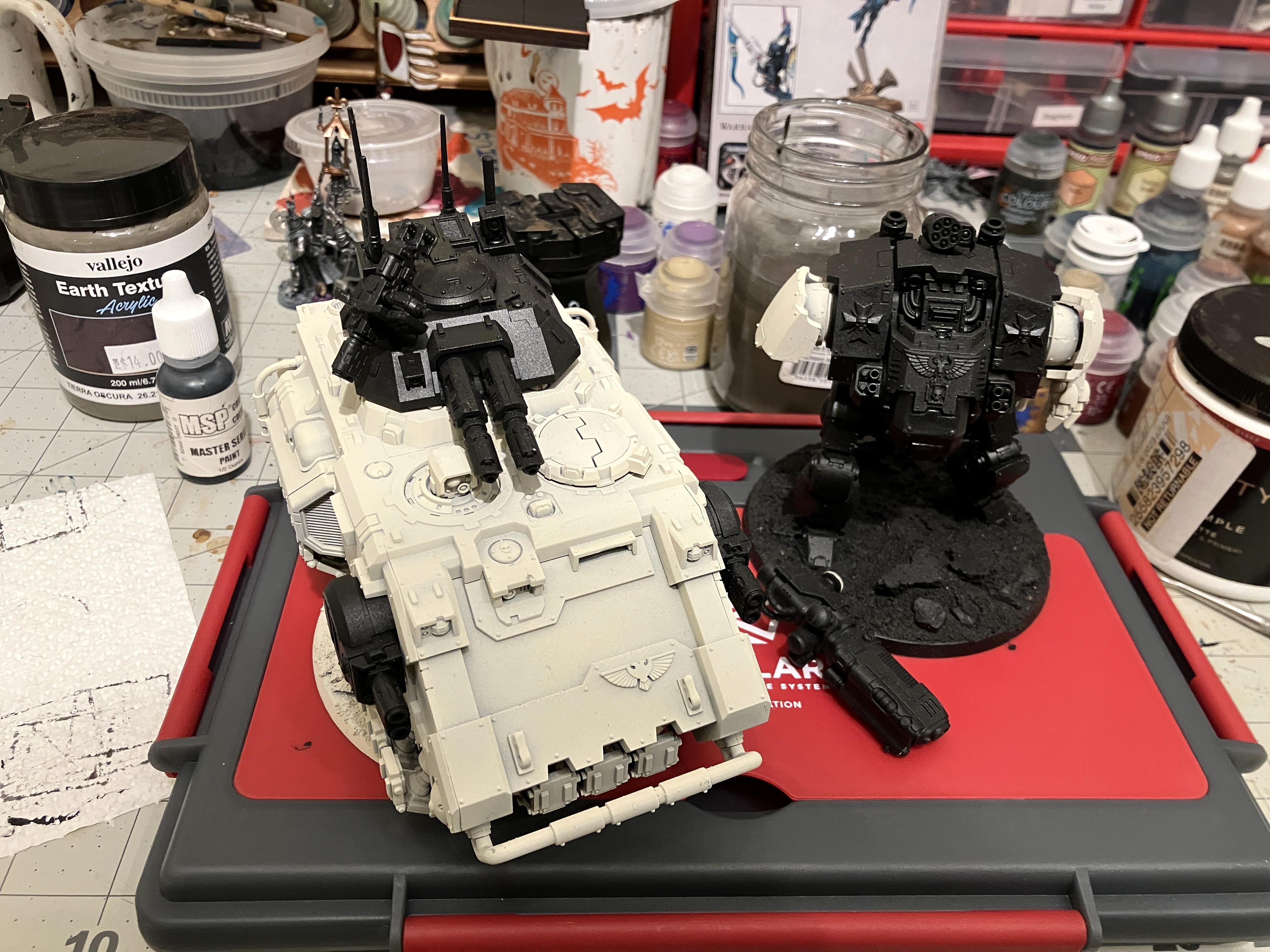 Black Templars, Dreadnought, Tank