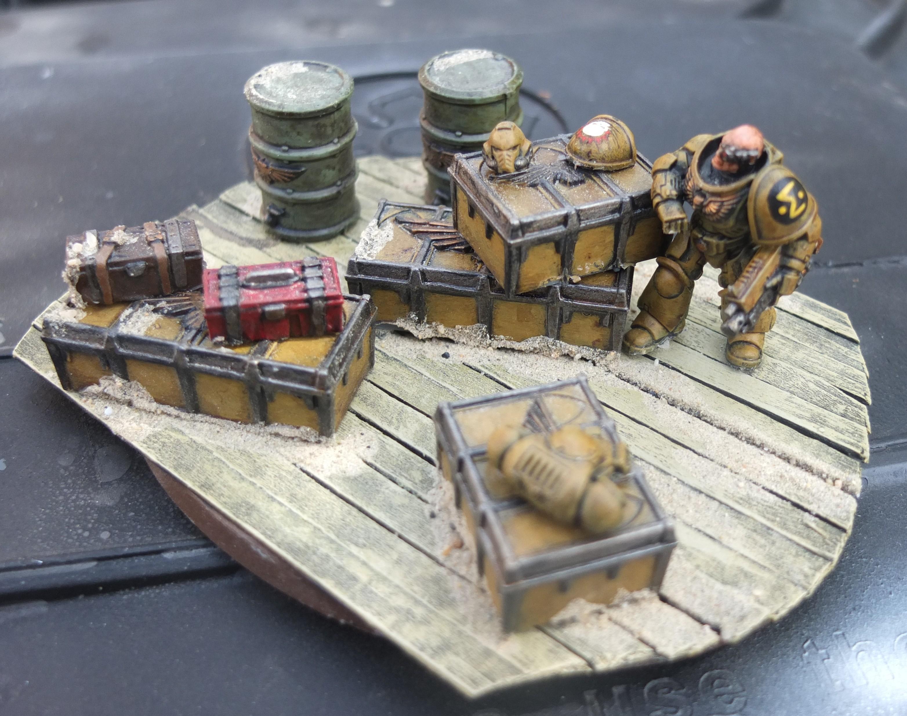 Custum Chapter, Diorama, Space Marines