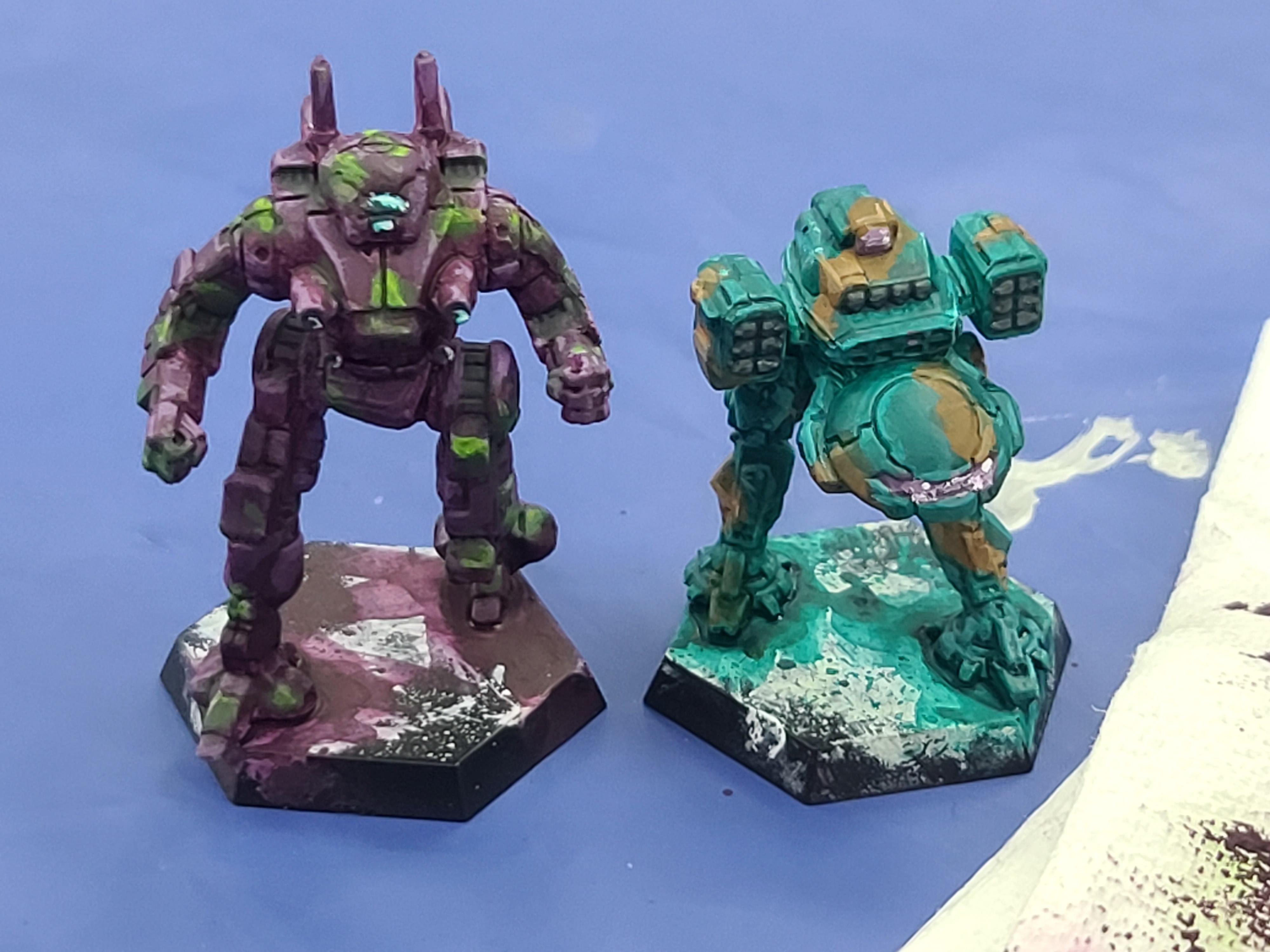 Battletech, Camouflage, Catalyst Game Labs, Exotic Camo, Jenner Iic, Mech, Ostsol