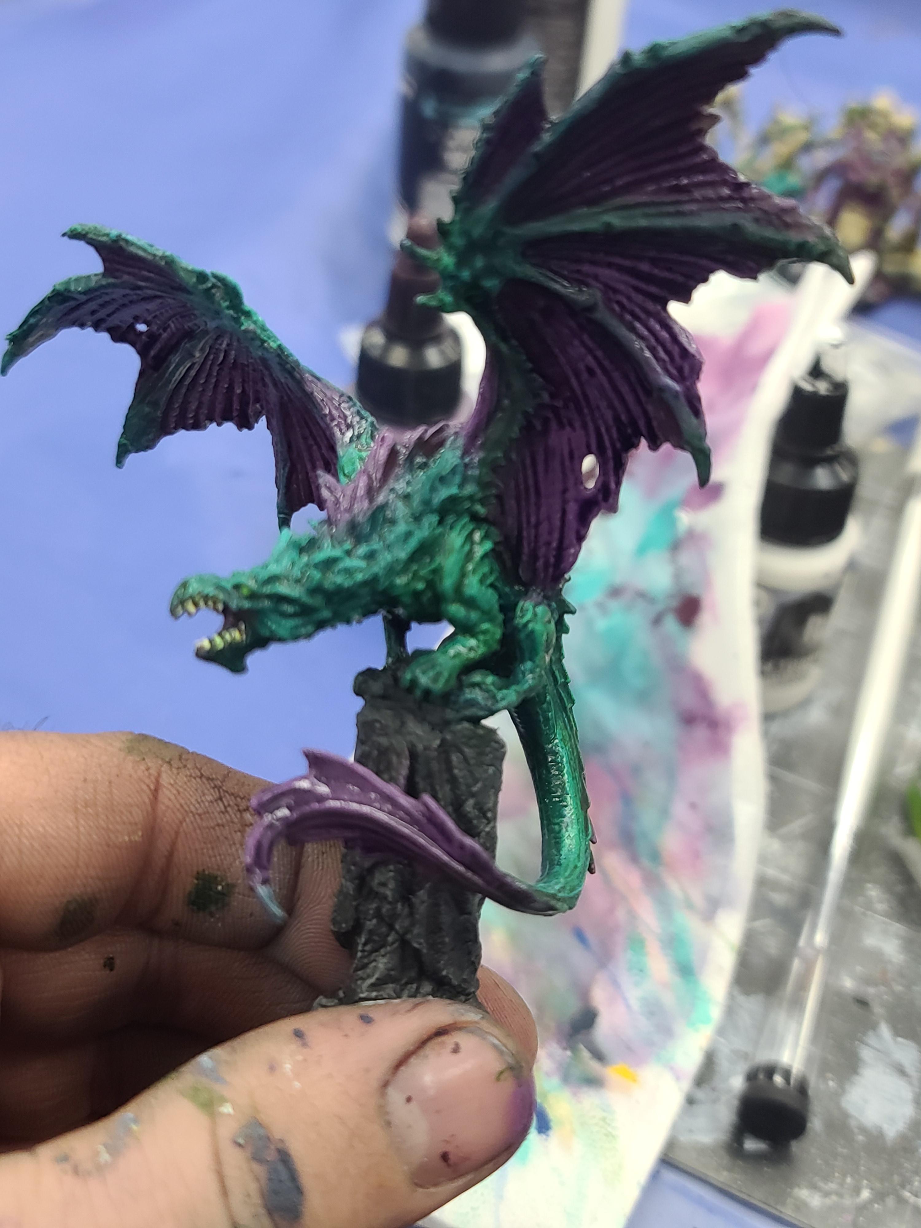 Base Drybrush Wash, Bones, Dragon, Reaper Miniatures