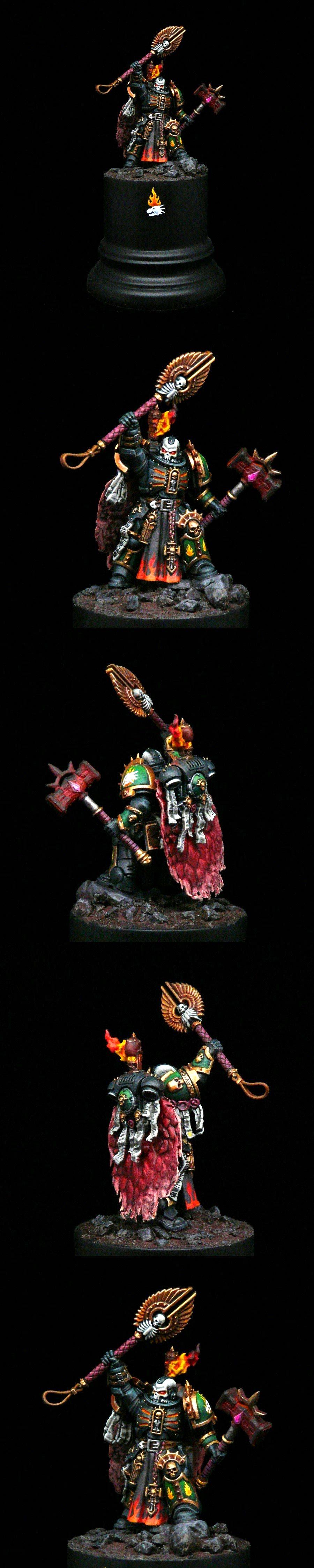 Adeptus Astartes, Chaplain Xavier, Faith Keeper, Primaris, Salamanders, Space Marines
