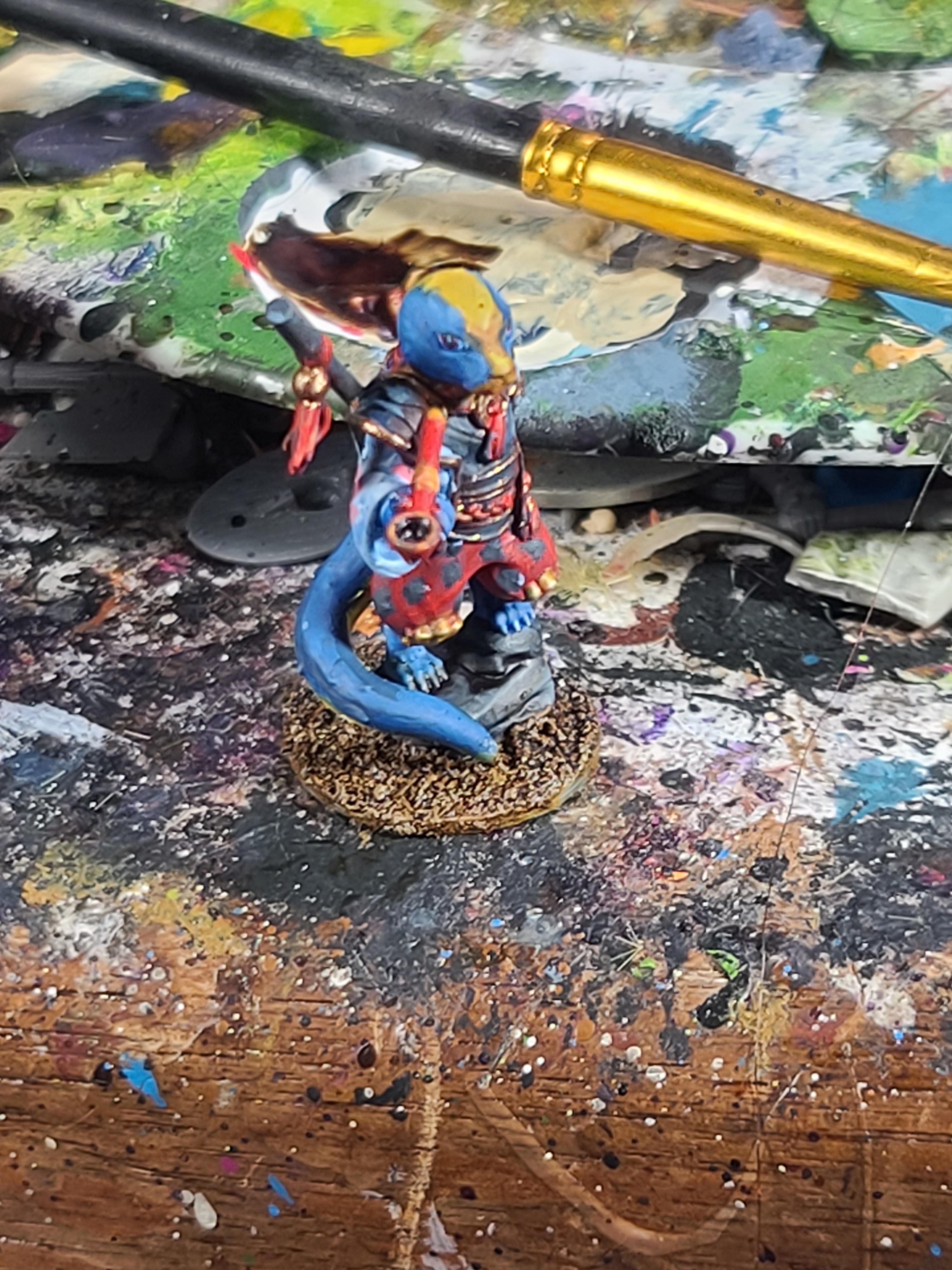 3d Print, Furry, Lizard, Mgs Miniatures, Monk, Otter, Velrock