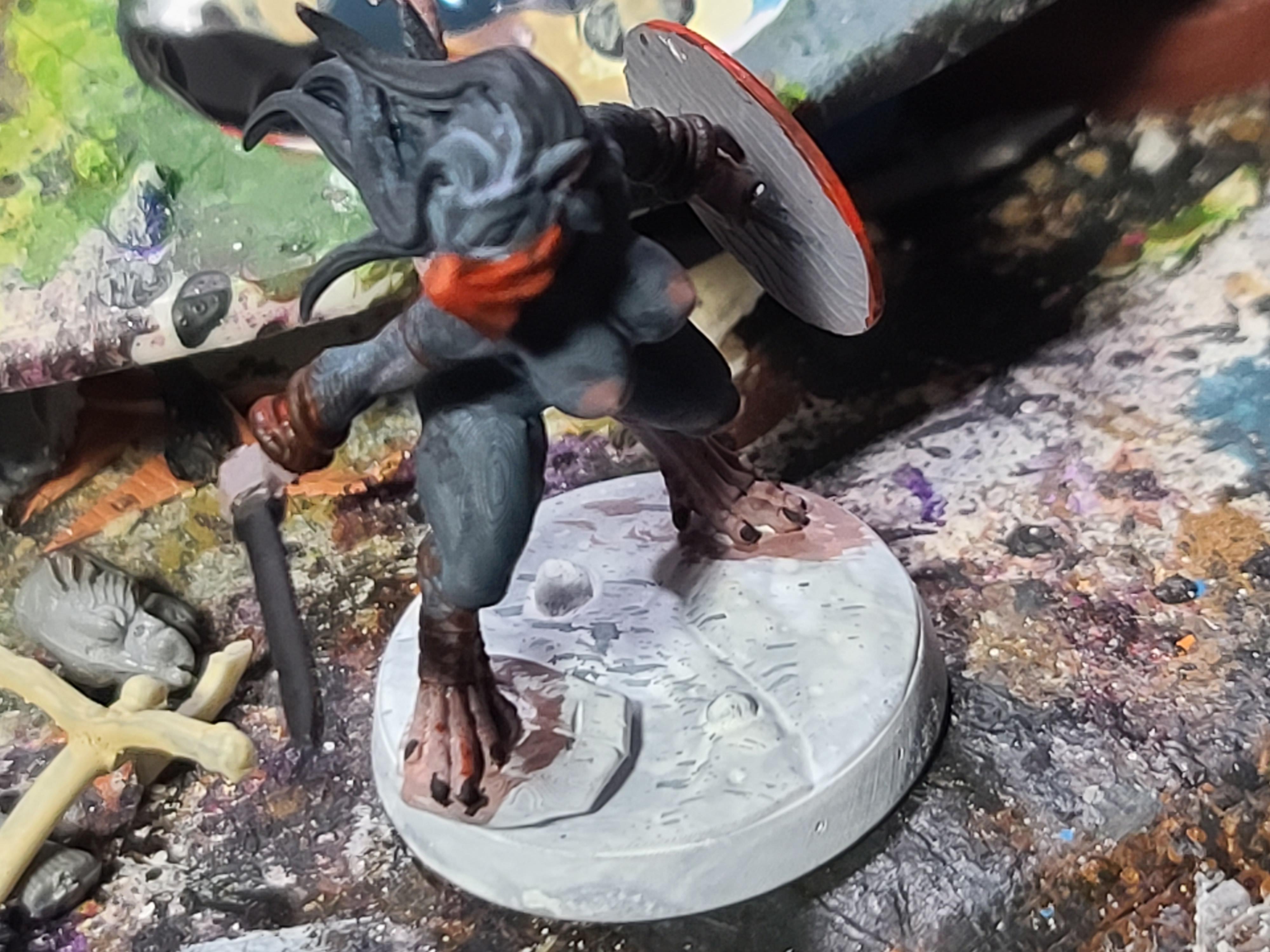 3d Print, Artisans Guild, Female, Marvelous Minipaints, Nsfw, Nude, Pinup, Rat, Rat People, Skaria Shadowdancer, Weapon Swap
