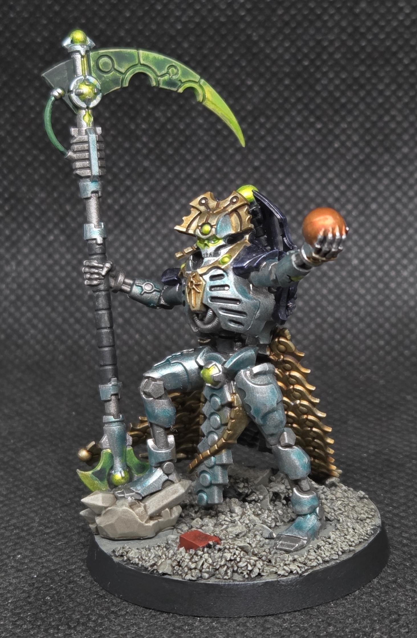 Necron Overlord with Orb - Front