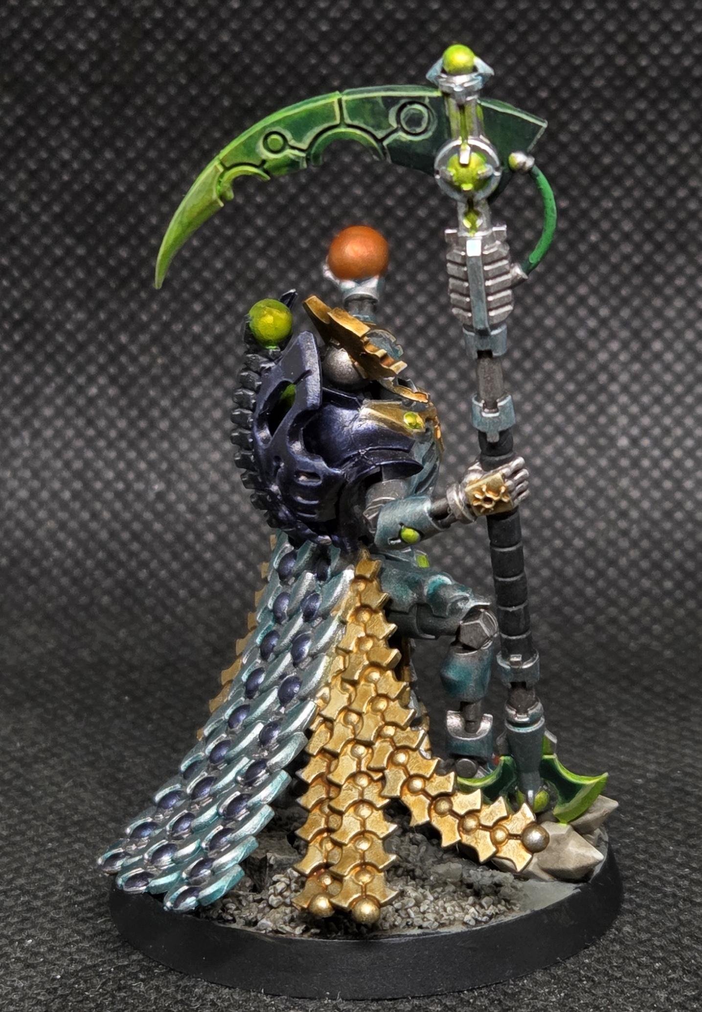 Necron Overlord with Orb - Back