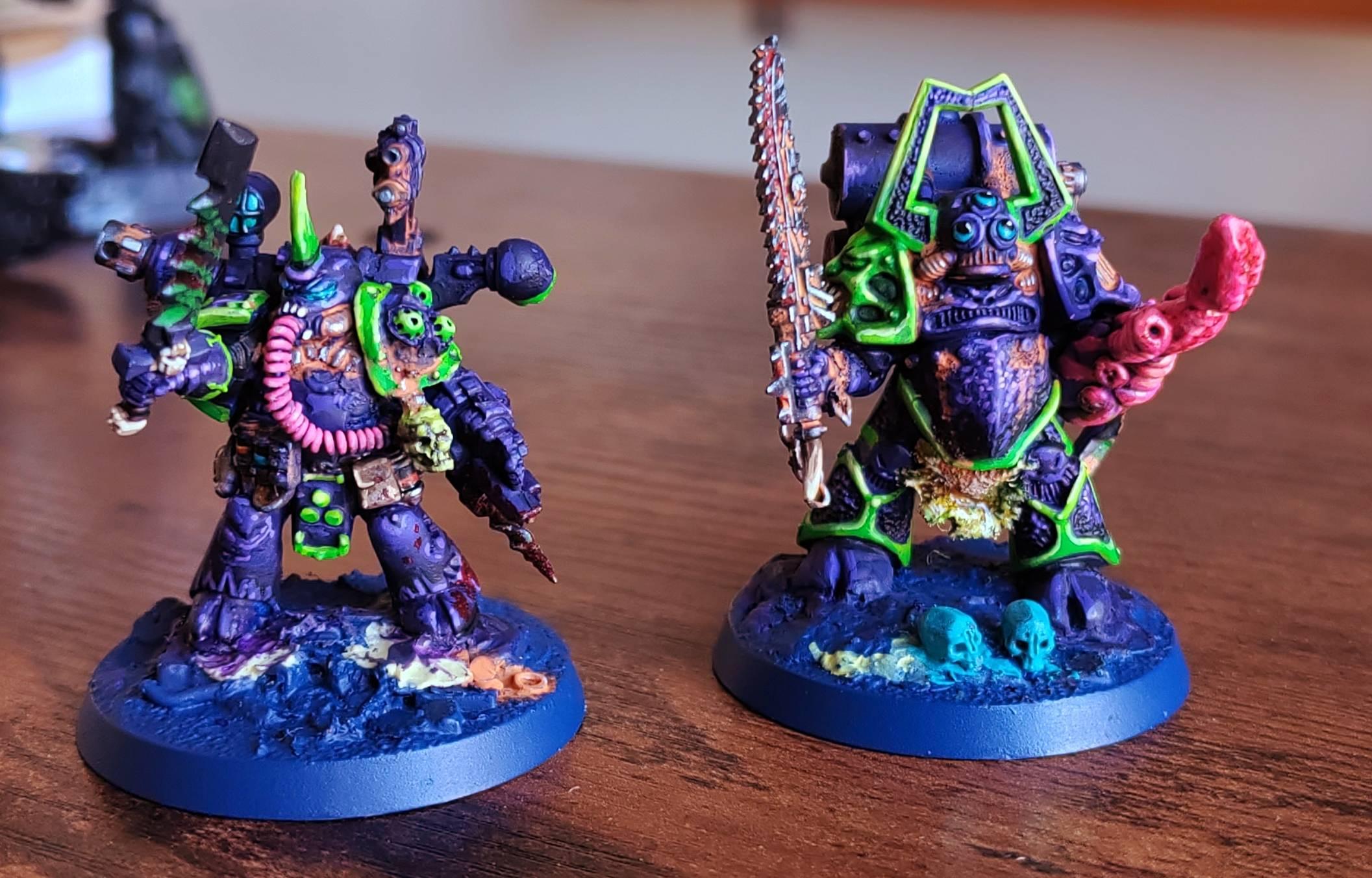 Plague Marine special characters