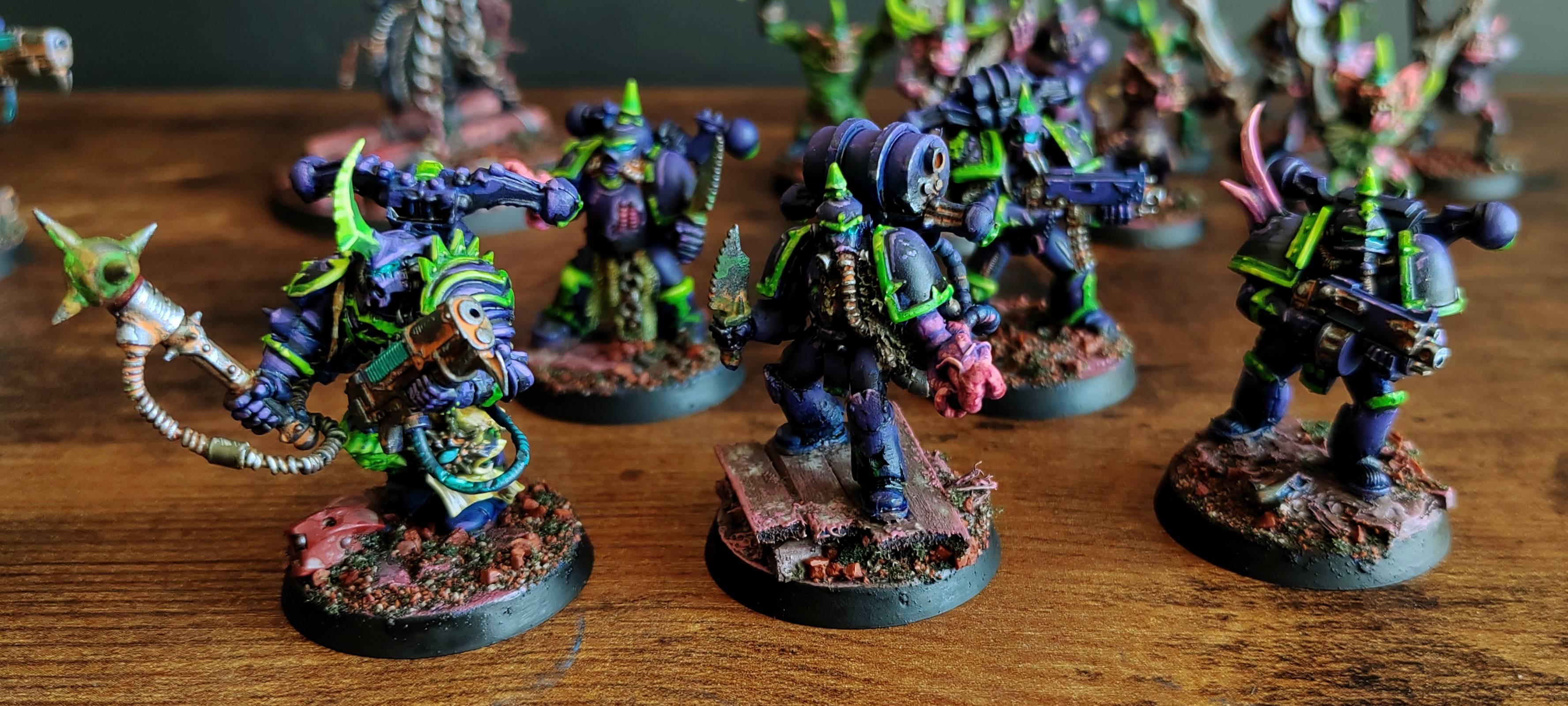 Plague Marine squad 1