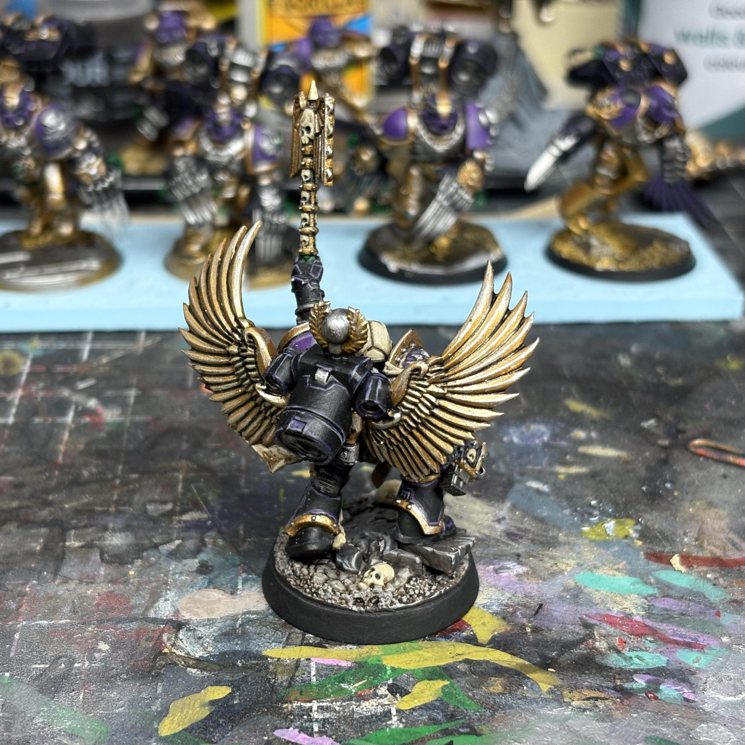 Chaplain, Firstborn, Space Marines, Void Panthers, Warhammer 40,000