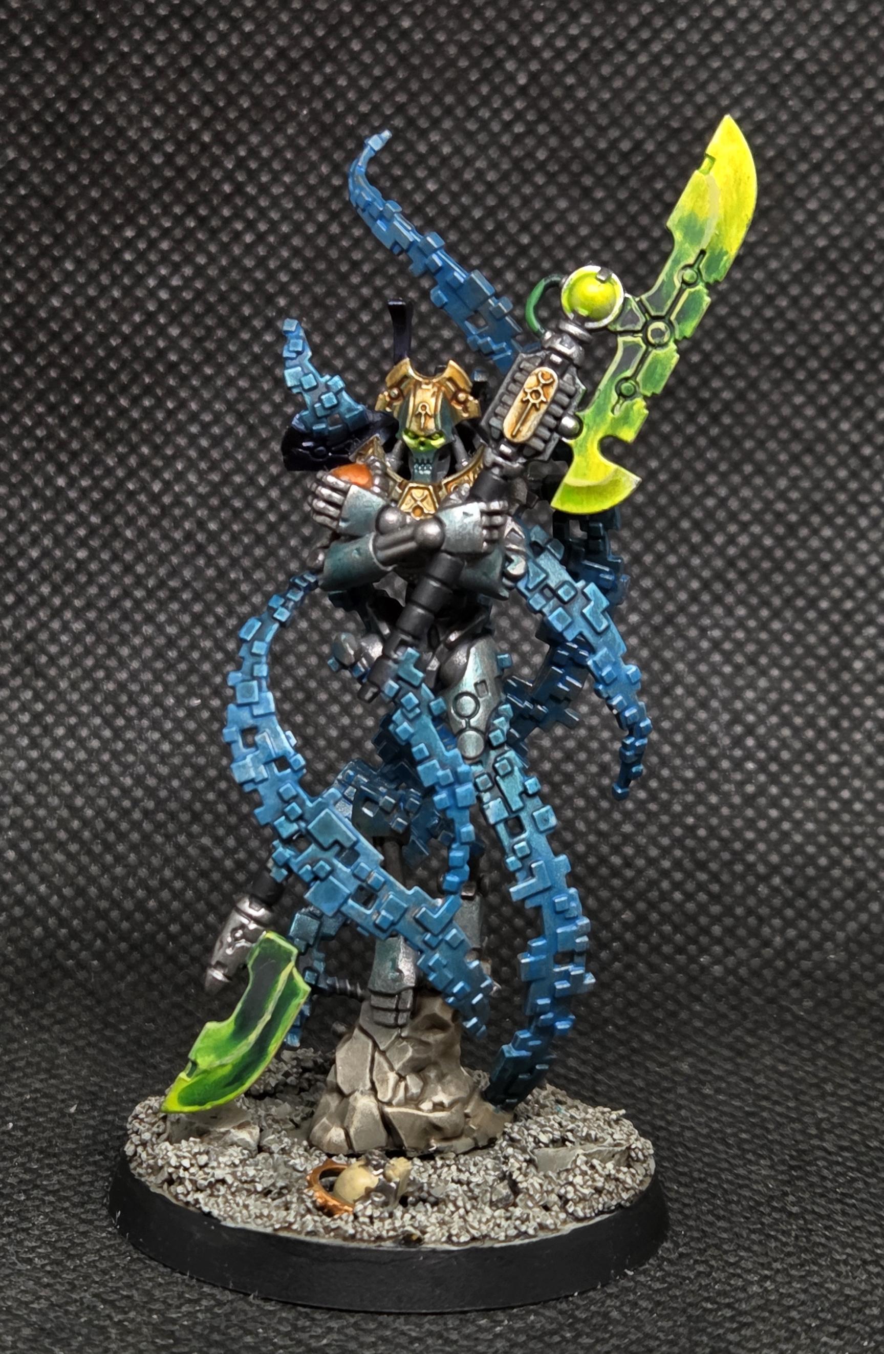 Necrons, Overlord with Translocation Shroud