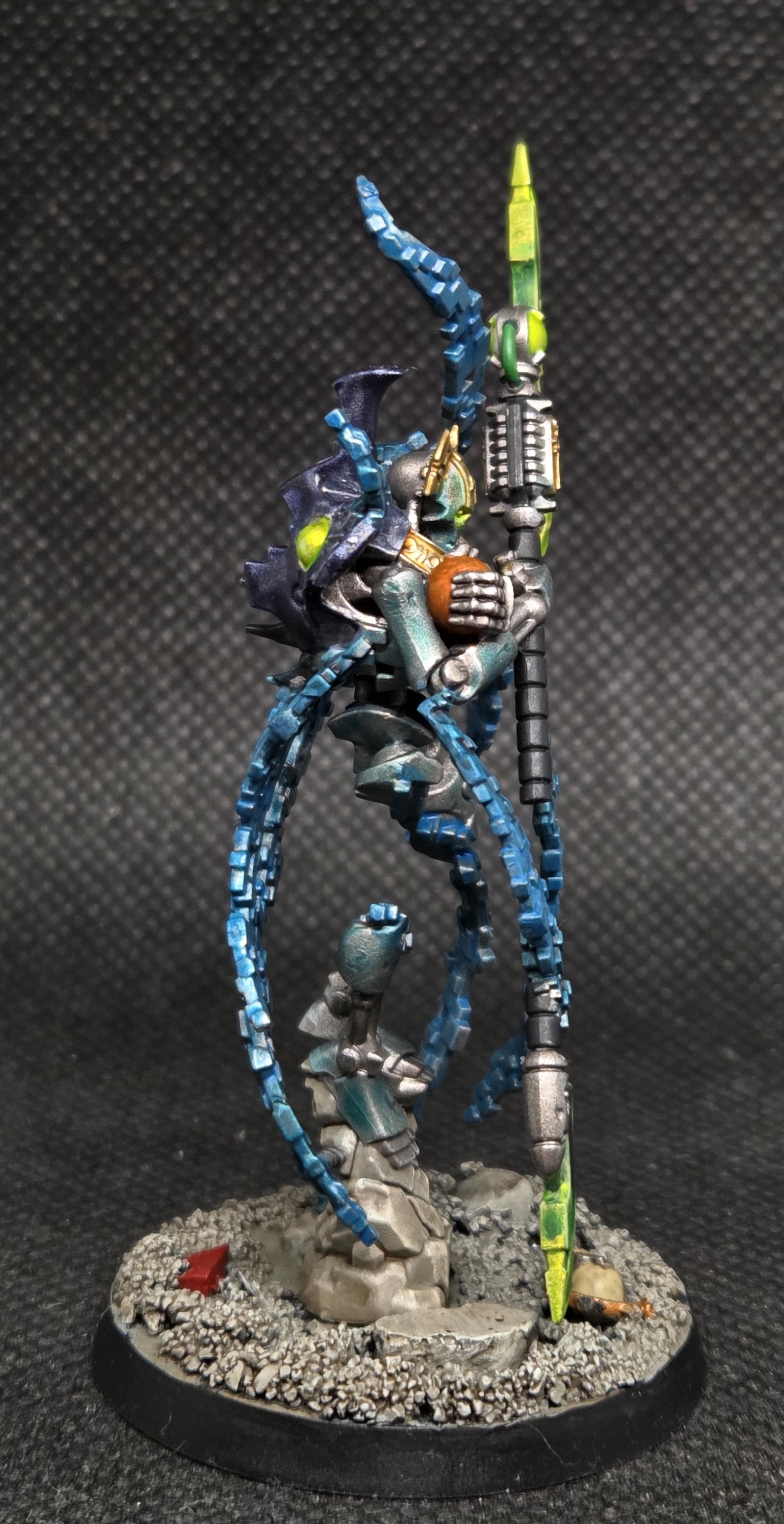 Necrons, Overlord with Translocation Shroud 2