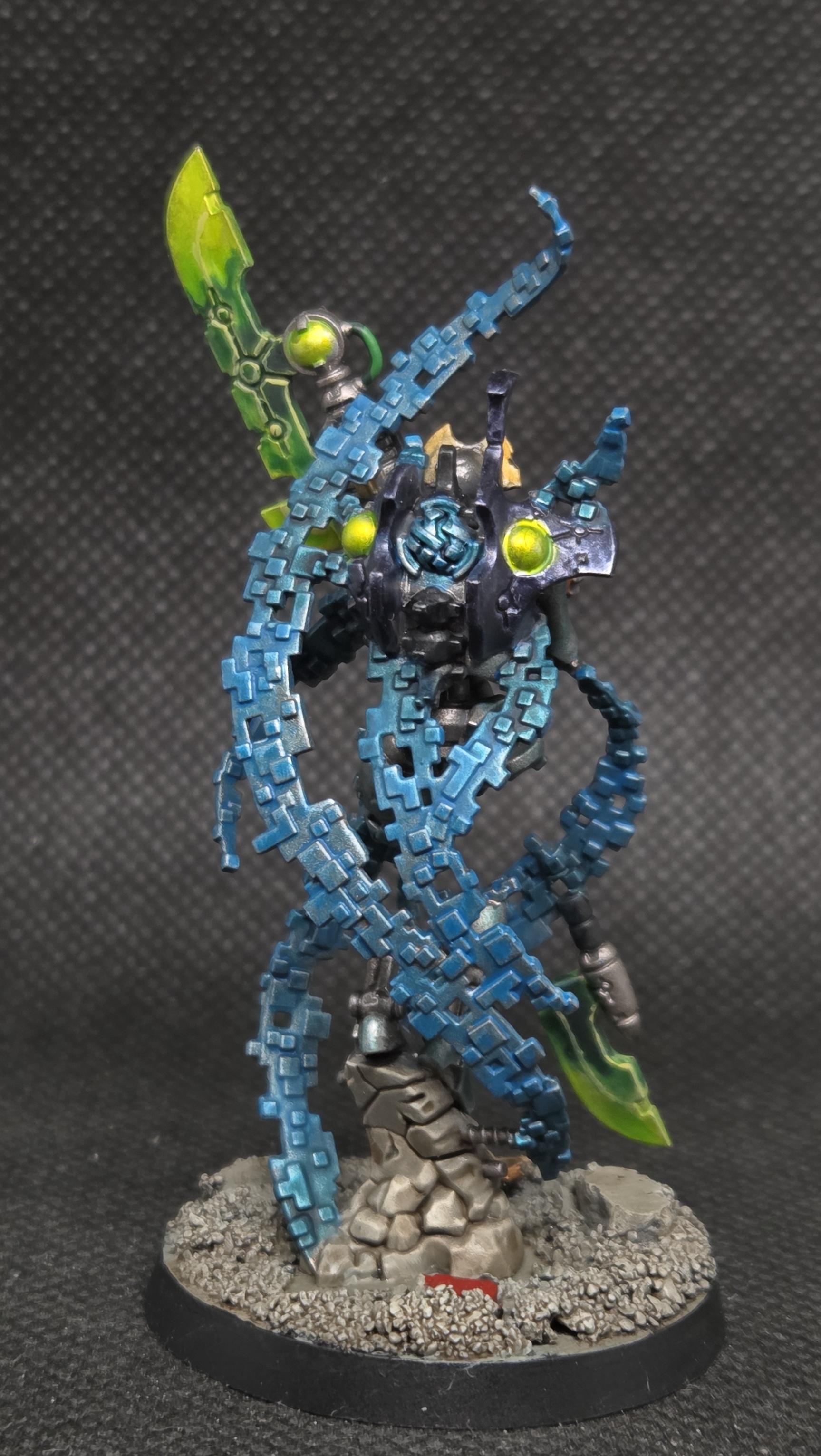 Necrons, Overlord with Translocation Shroud 3