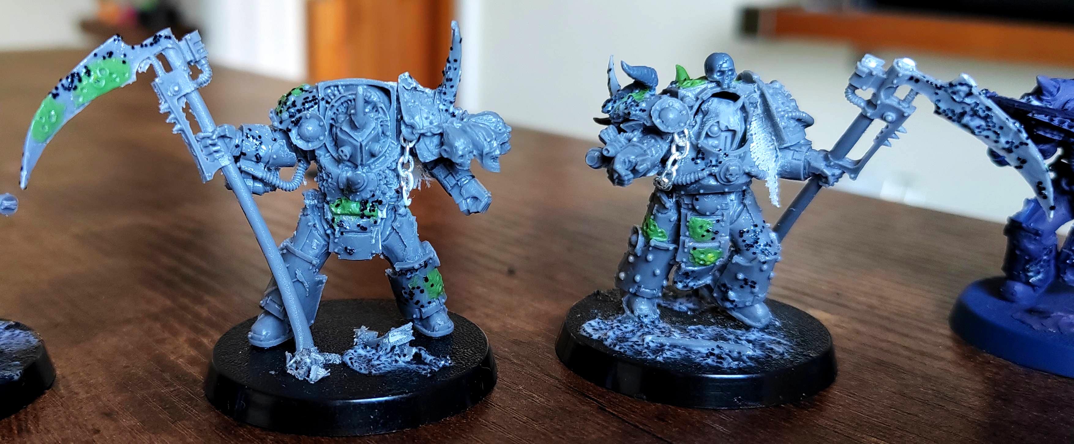 Kitbashed Deathshroud Terminators
