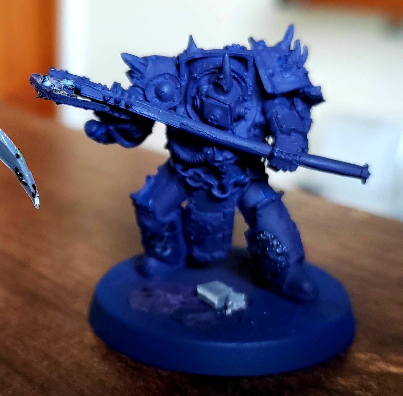 Deathshroud Terminator test model