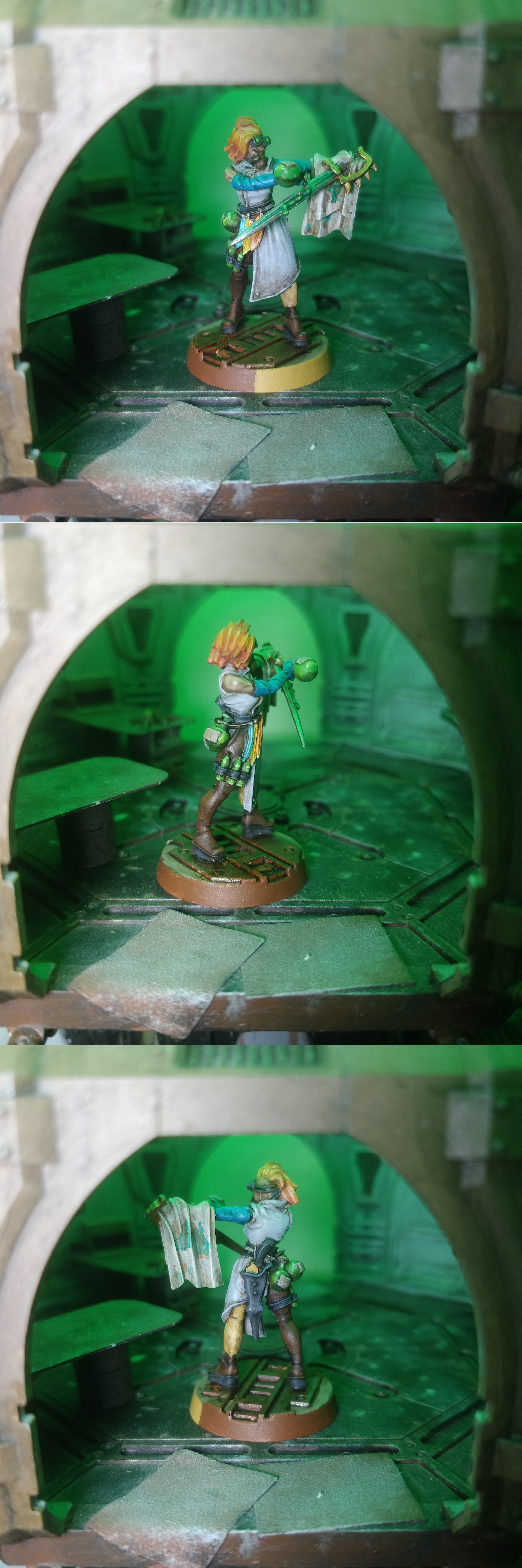 Escher, Ganger, N17, Necromunda, Underhive, Zone Mortalis