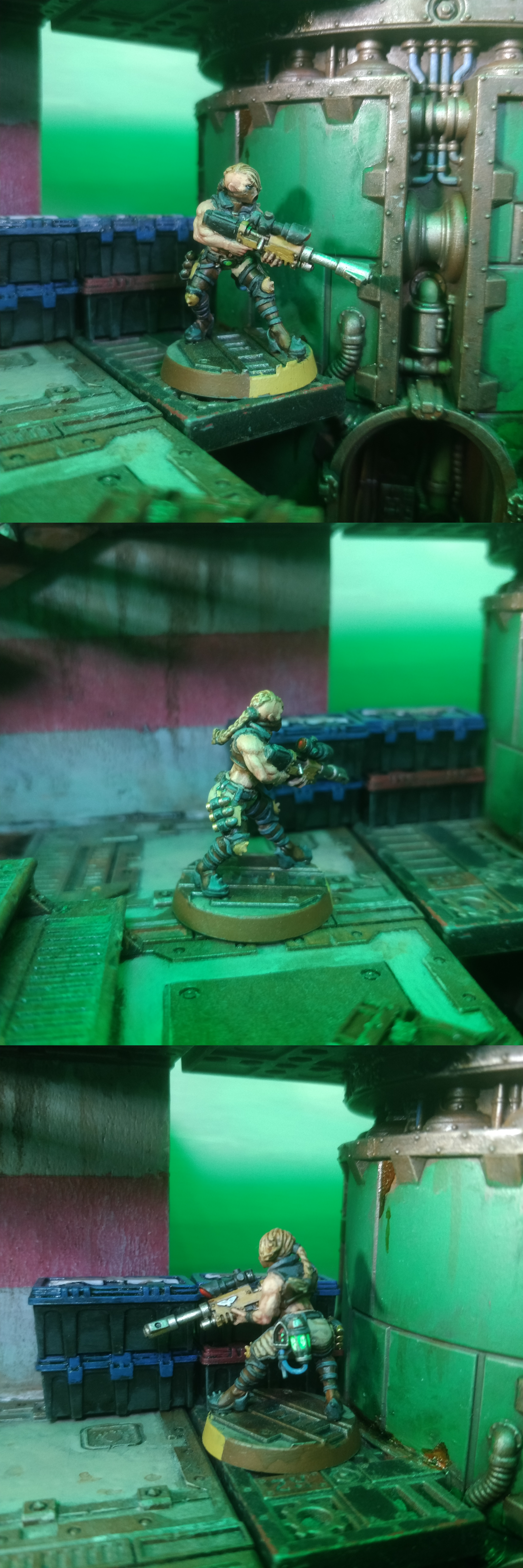 Escher, Ganger, N17, Necromunda, Underhive, Zone Mortalis