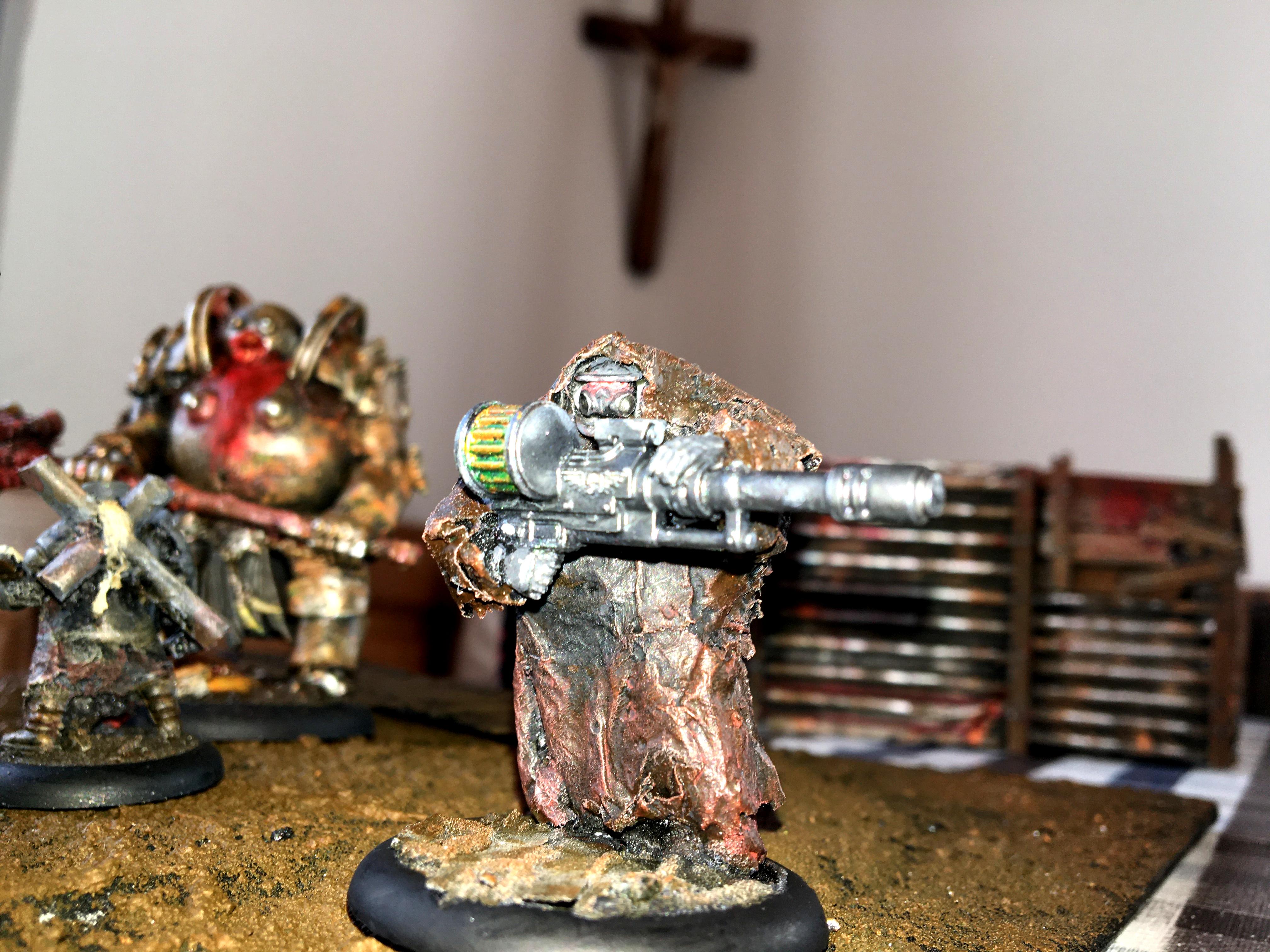 Church, Conversion, Cross, Crusade, Holy, Leutnant, Mutant Chronicles, Priest, Trench, Warmachine, Warzone