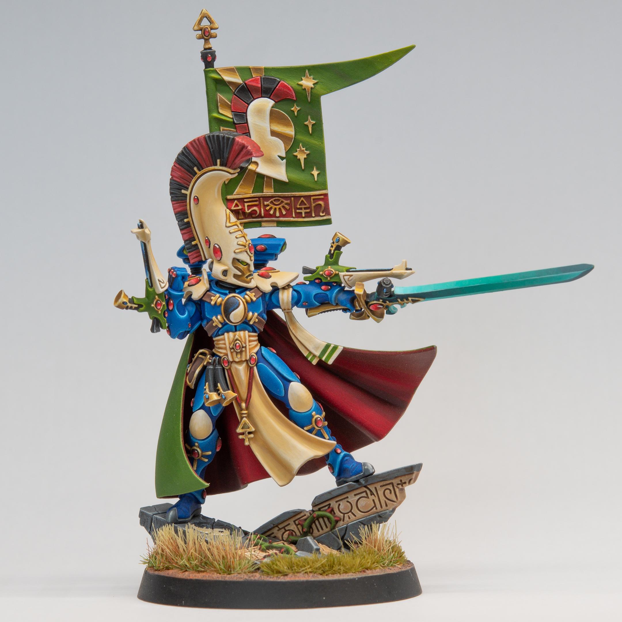 Big Hat, Dire Avengers, Eldar, Phoenix Lord