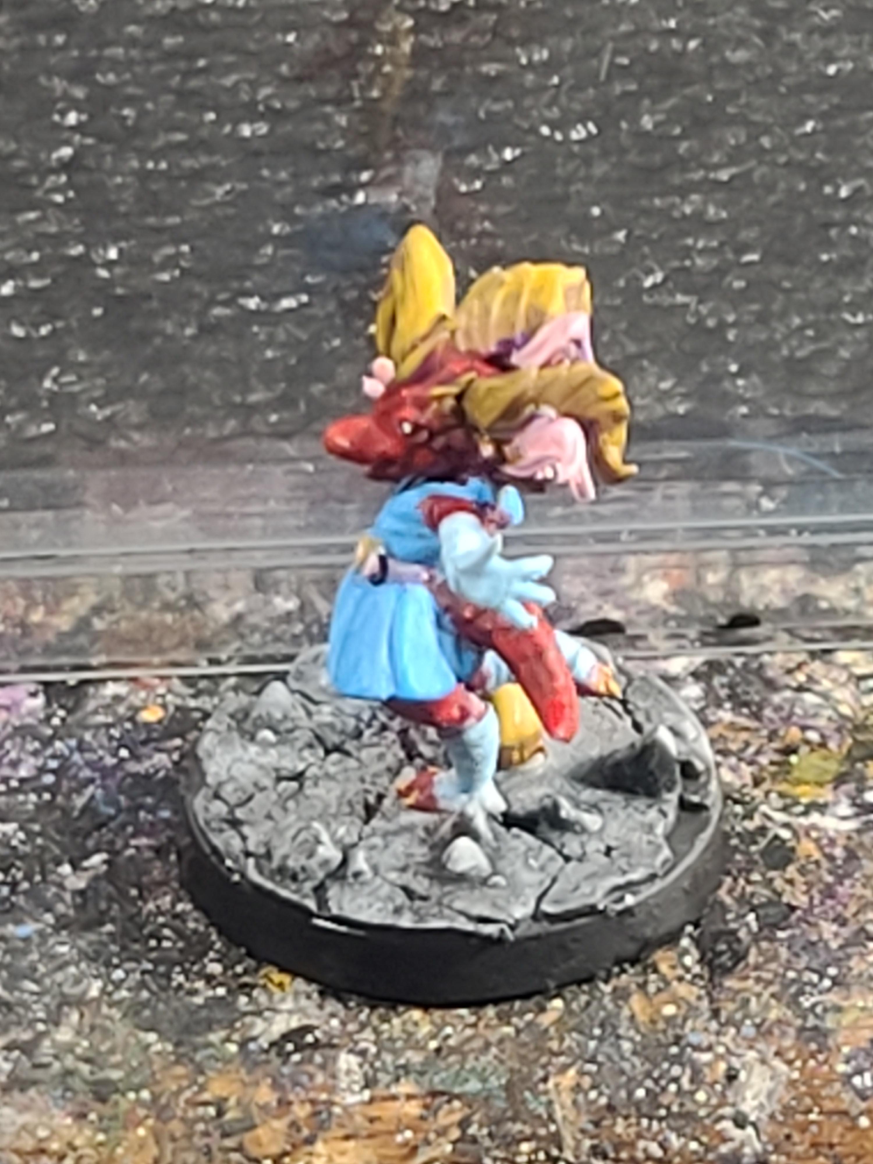 3d Print, Kobold, Magical Girl, Marvelous Minipaints, Twin Goddess Miniatures