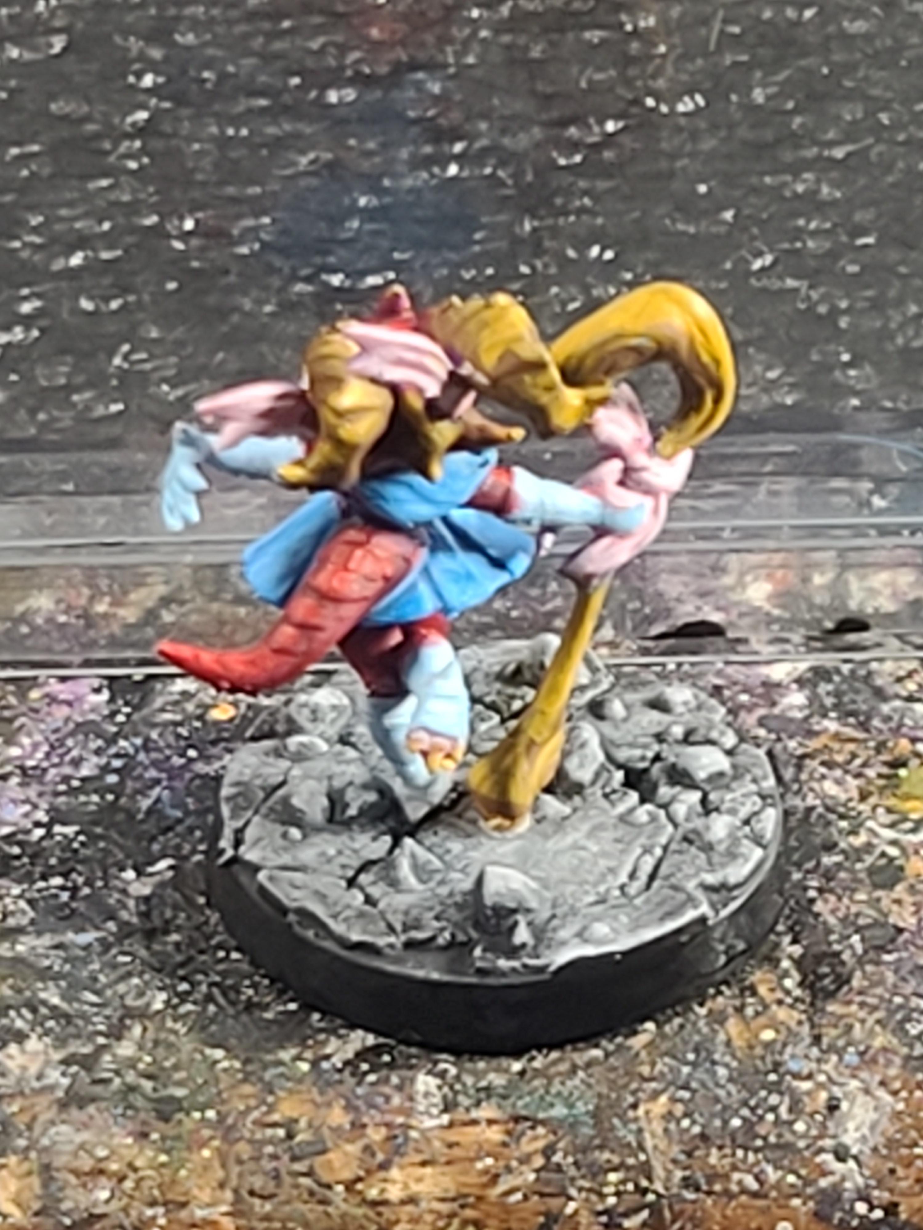3d Print, Kobold, Magical Girl, Marvelous Minipaints, Twin Goddess Miniatures