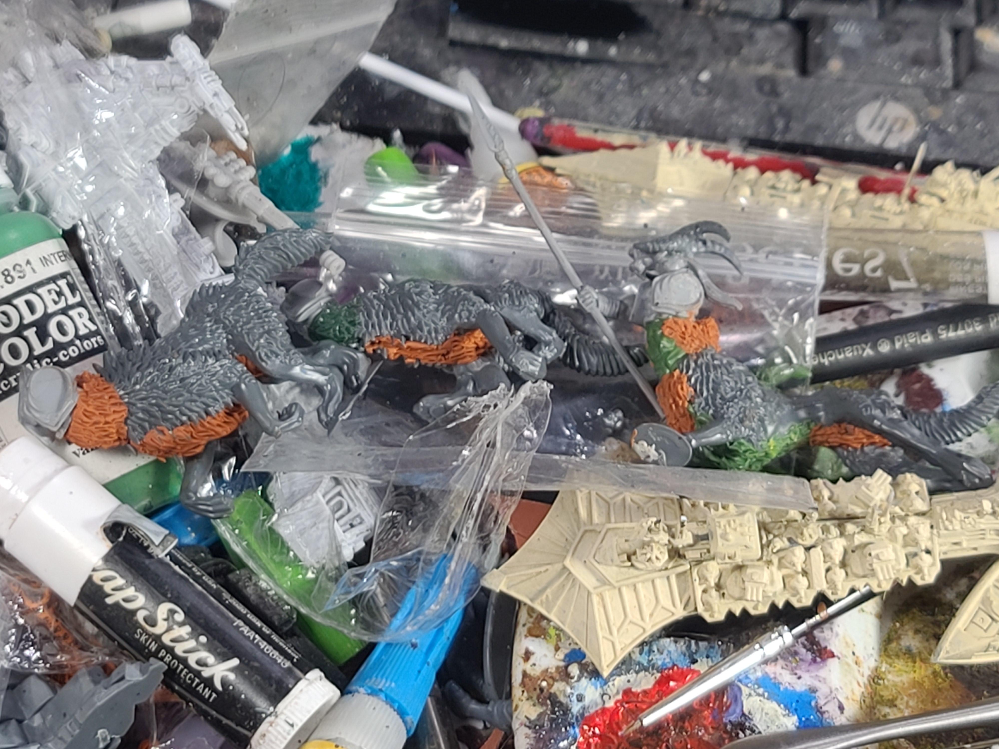 Beastmen, Blisseekers, Centaur, Counts As, Fur Sculpting