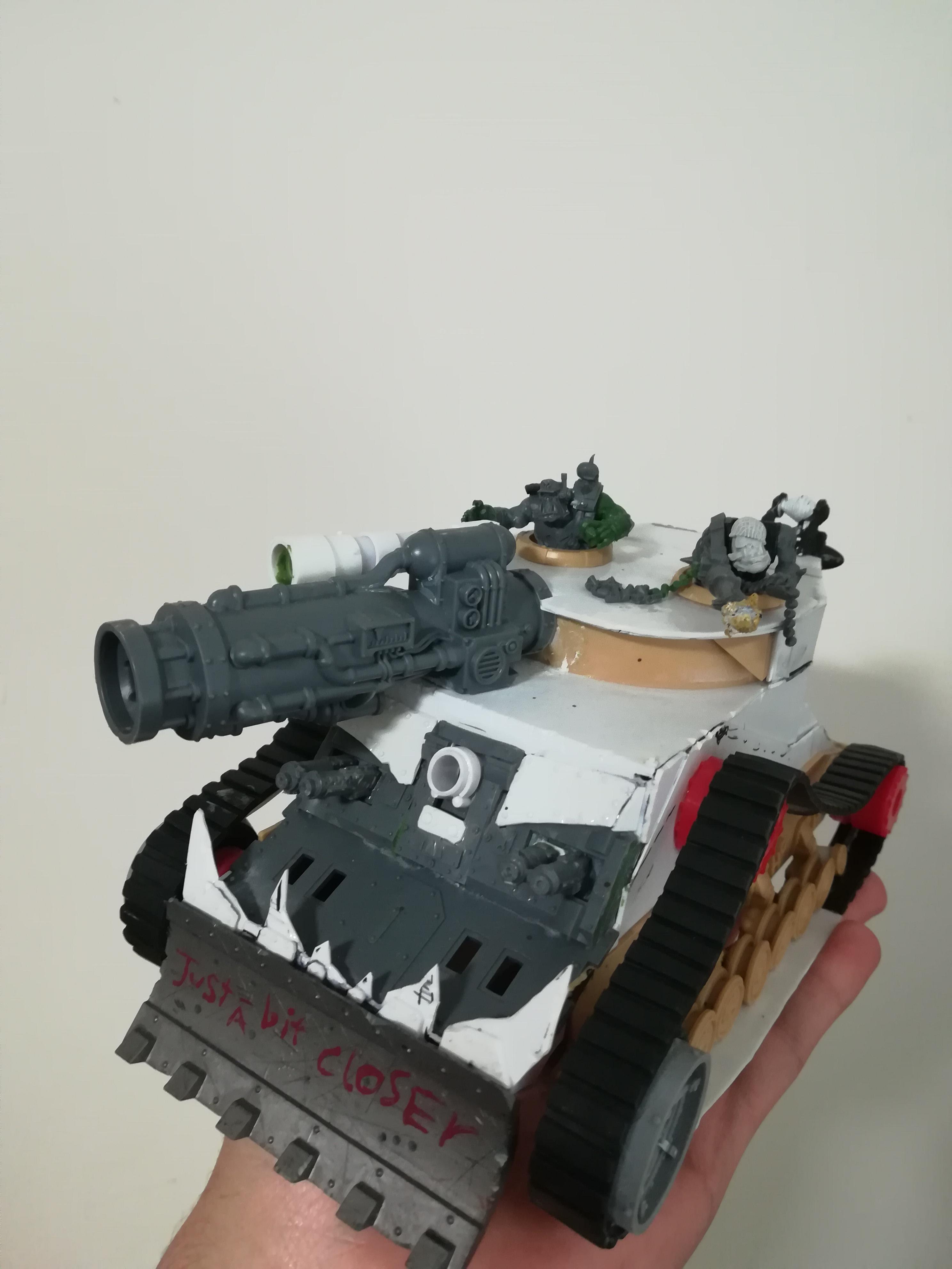 Battlewagon, Orks, Scratch Build