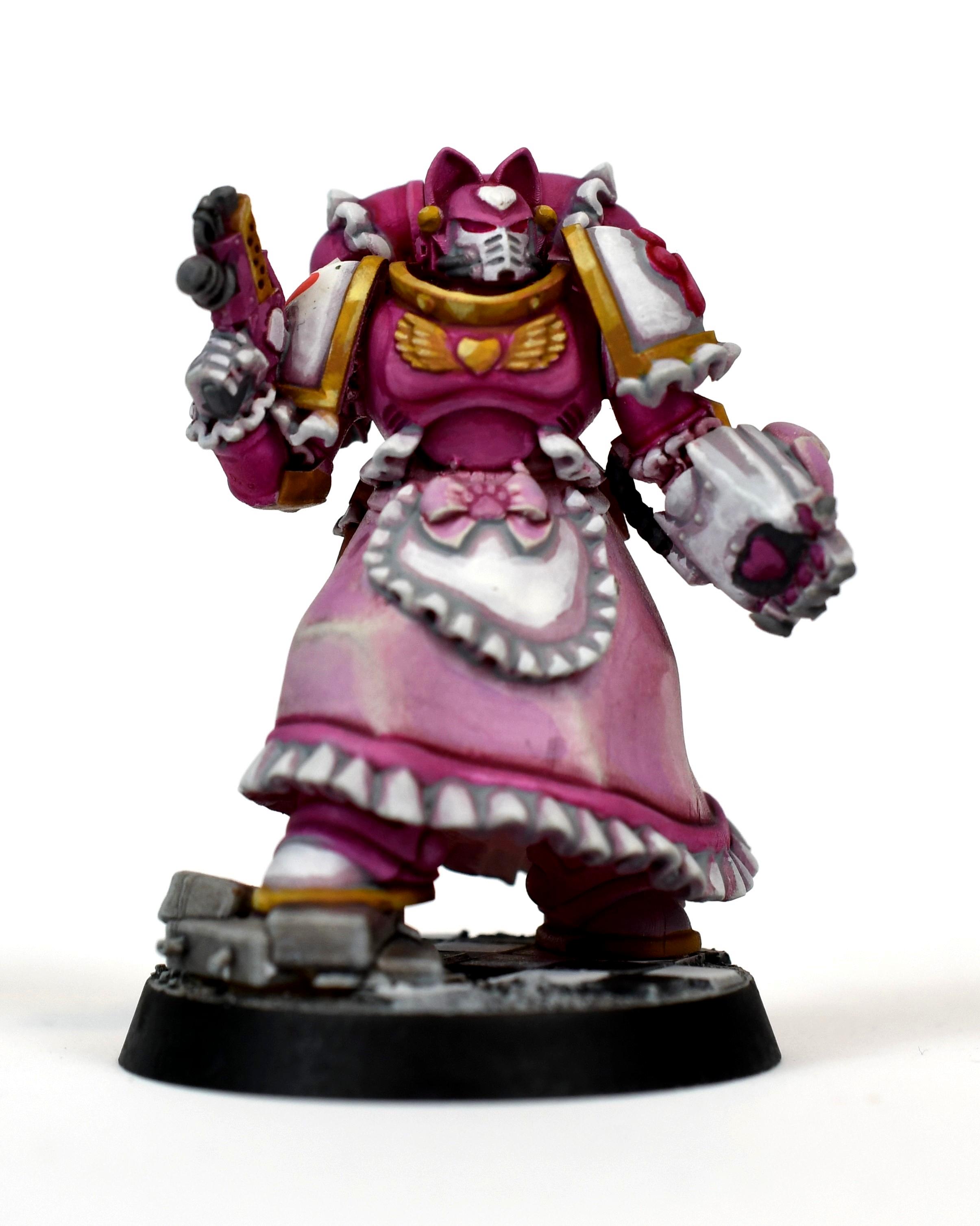 3d Print, Humor, Maid, Space Marines
