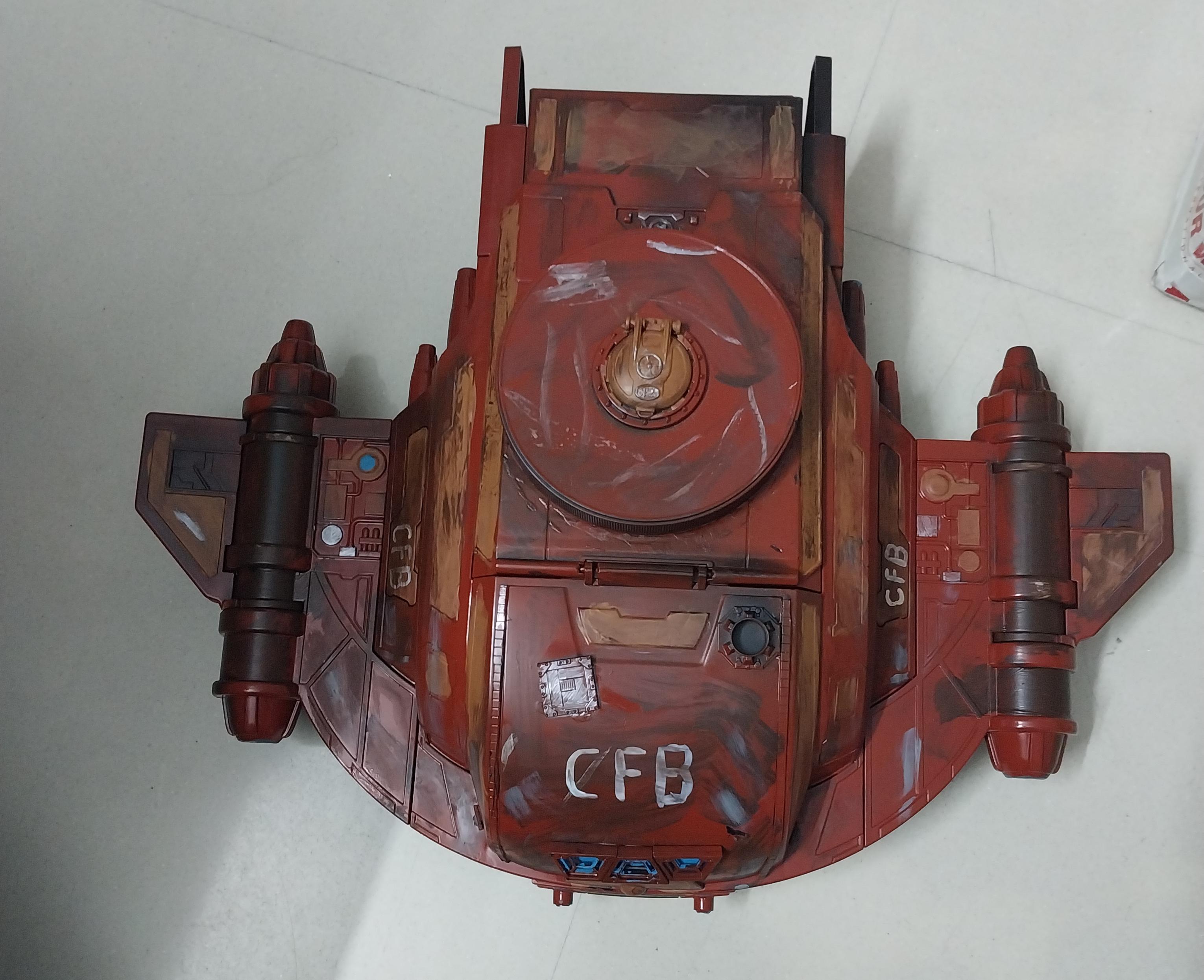 Crimson Firehawk, Flyer, Shuttle, Space Ship, Star Wars, Toy