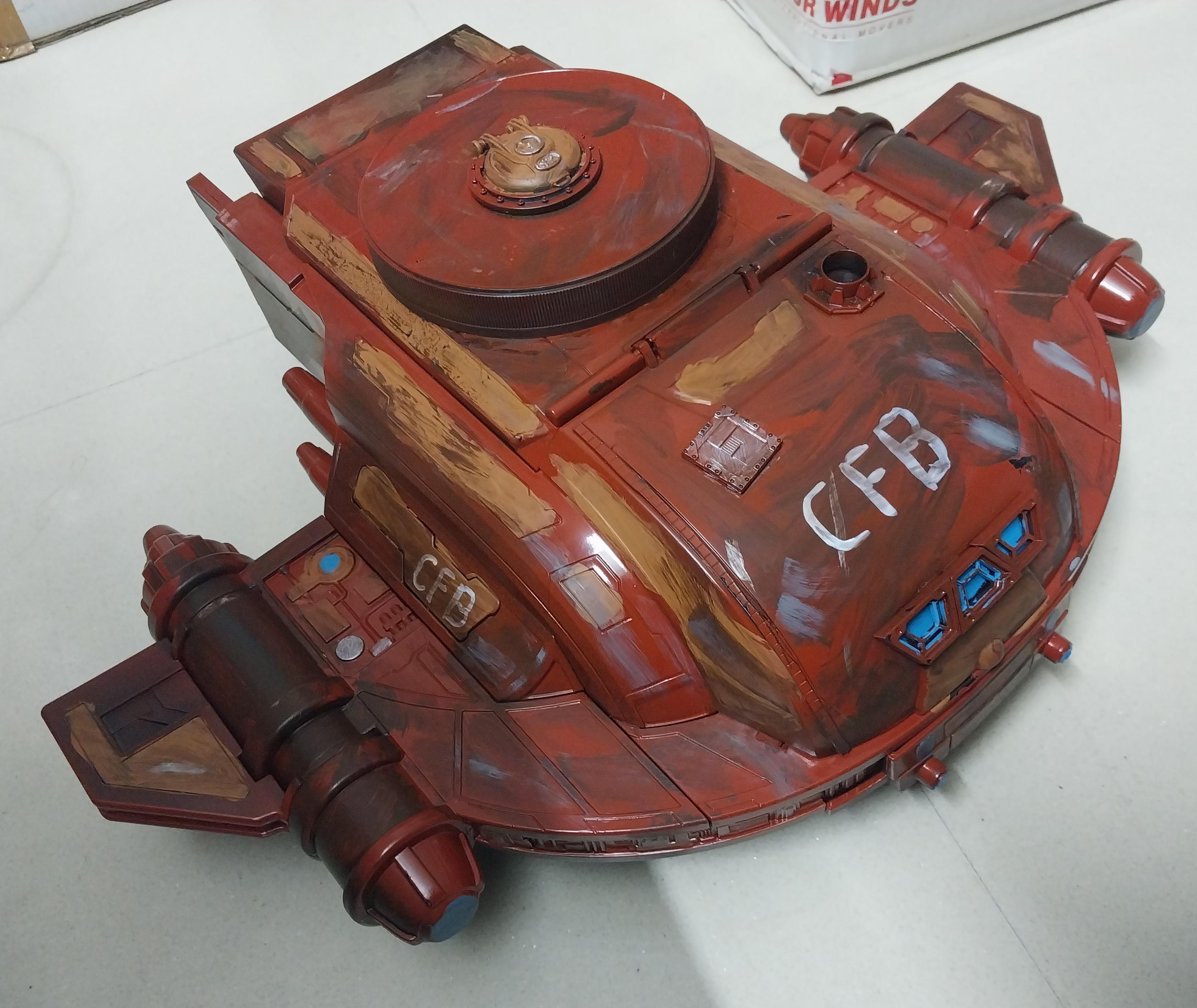 Crimson Firebird, Flyer, Shuttle, Space Ship, Star Wars, Toy