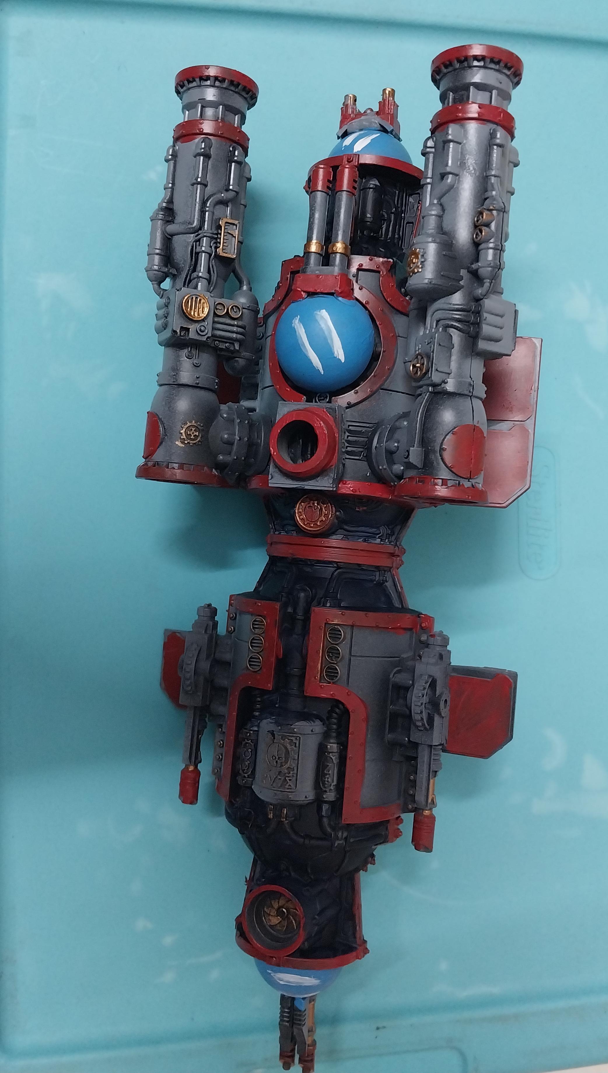 Conversion, Fighter, Flyer, Fury Interceptor, Imperial Navy, Kitbash, Scratch Build, Sector Mechanicus, Warhammer 40,000