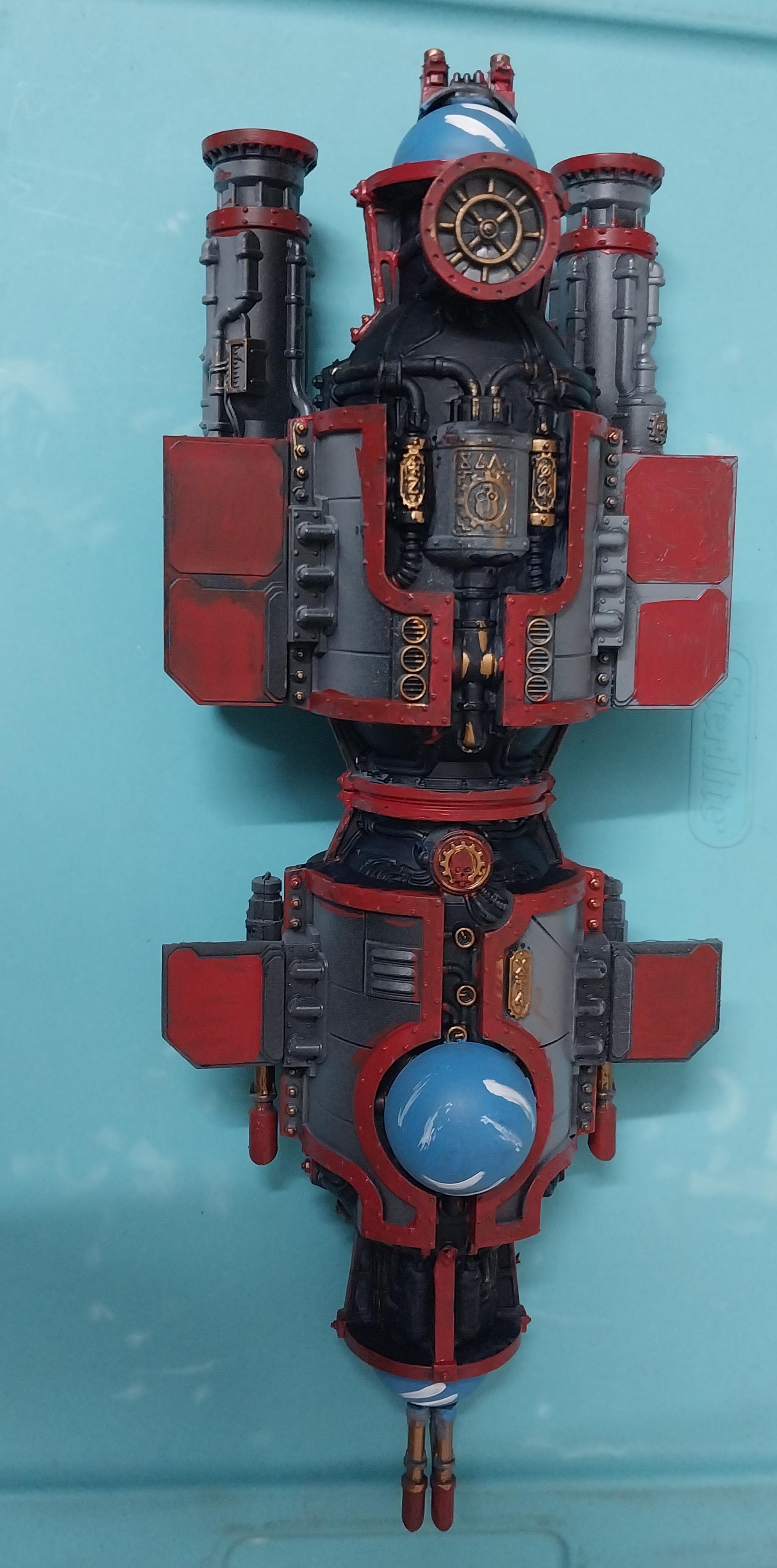 Conversion, Fighter, Flyer, Fury Interceptor, Imperial Navy, Kitbash, Scratch Build, Sector Mechanicus, Warhammer 40,000