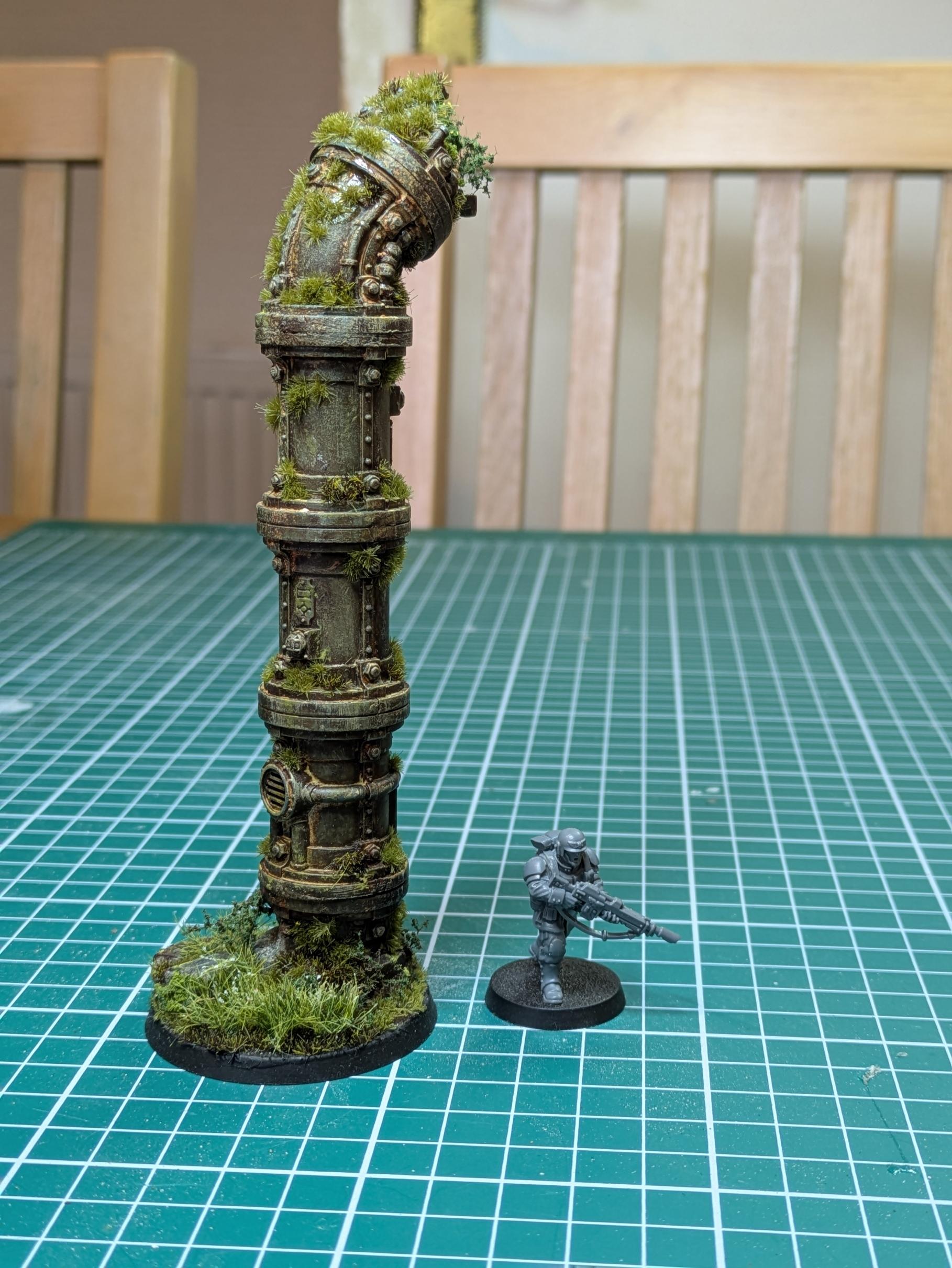 Moss, Pipe, Terrain