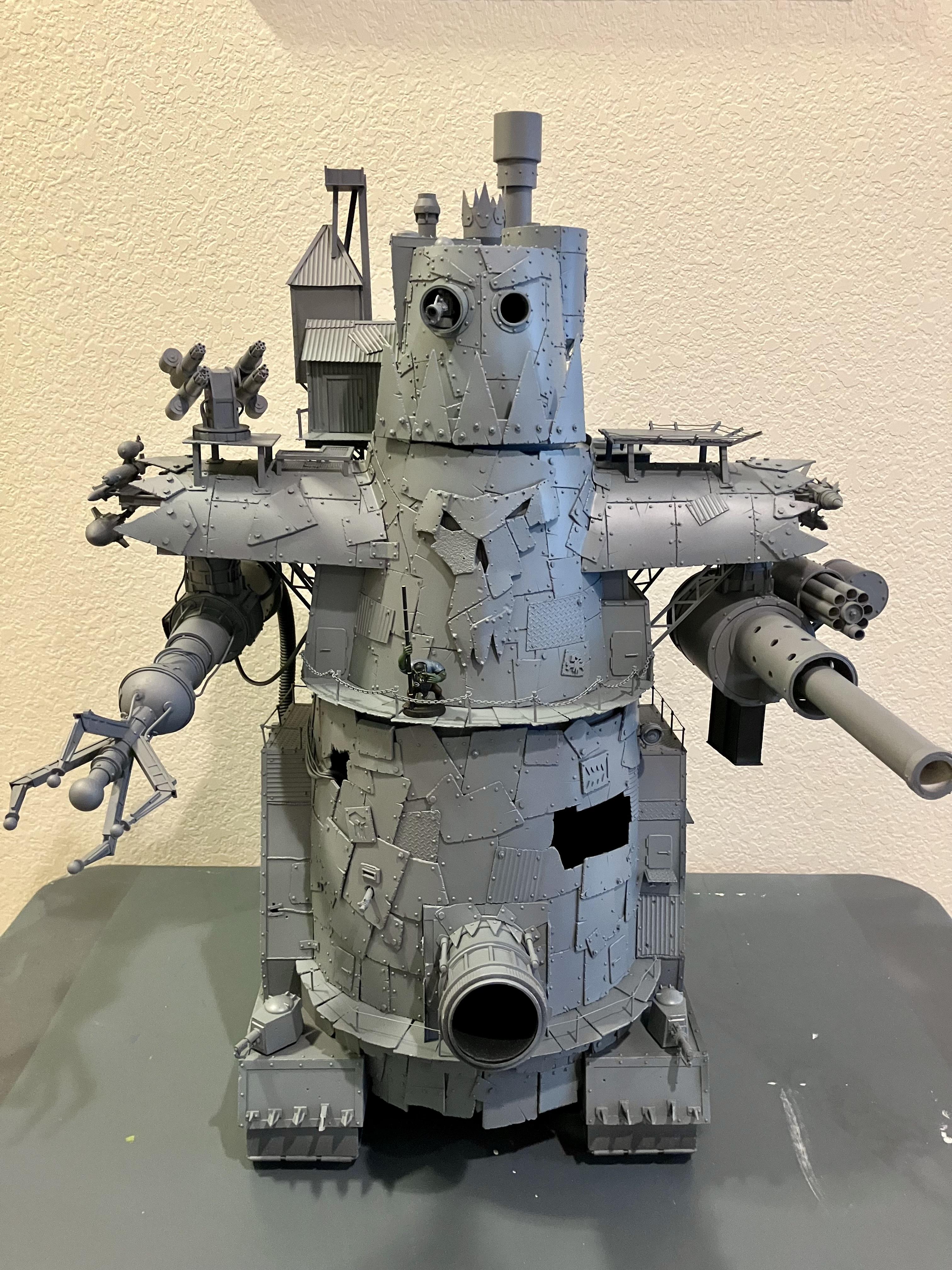 Gargant, Huge, Orks, Scratch Build, Stompa