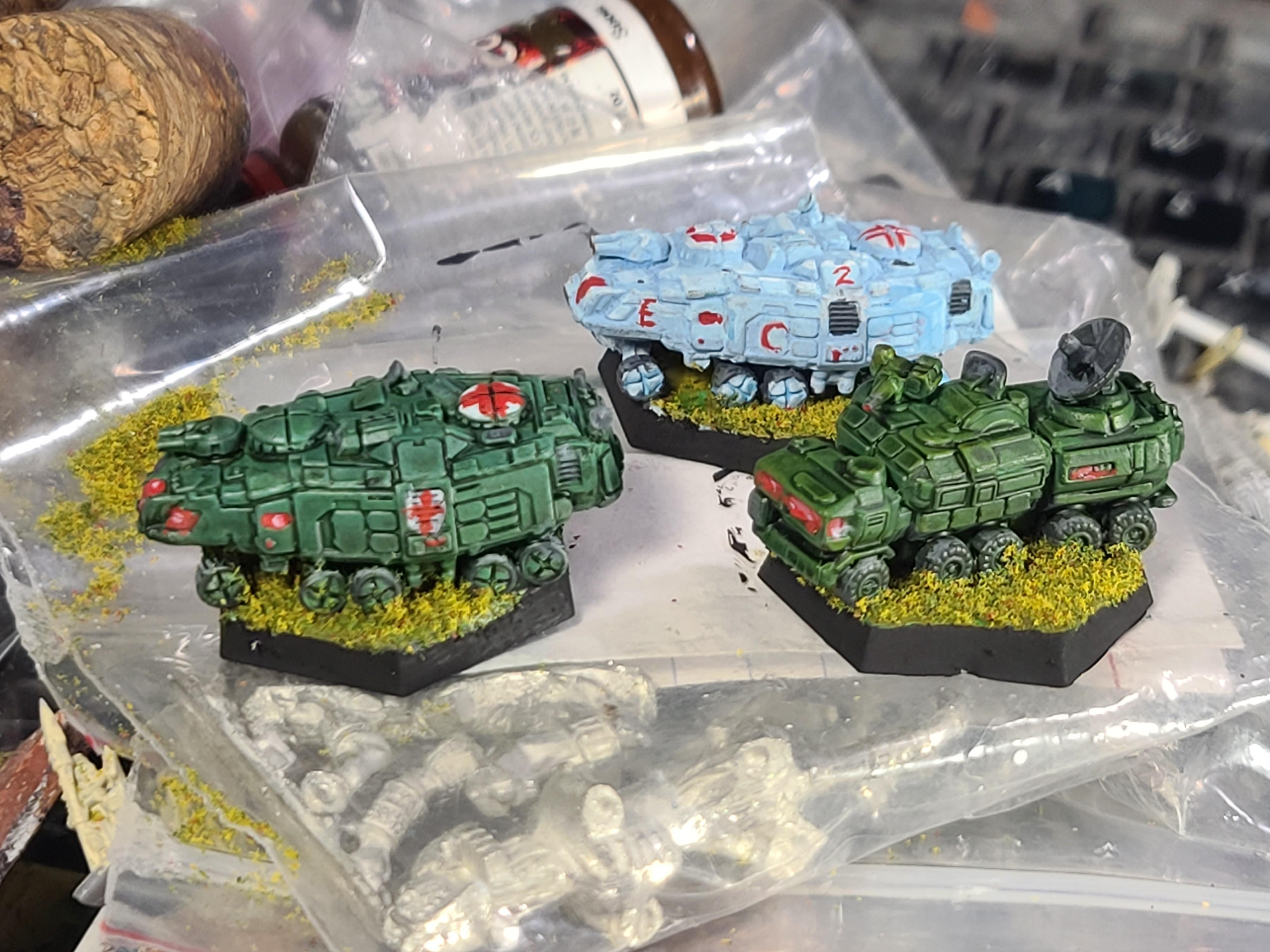 Battletech, Catalyst Game Labs, Mash, Mobile Hq, Objective Marker, Support Unit, Tank