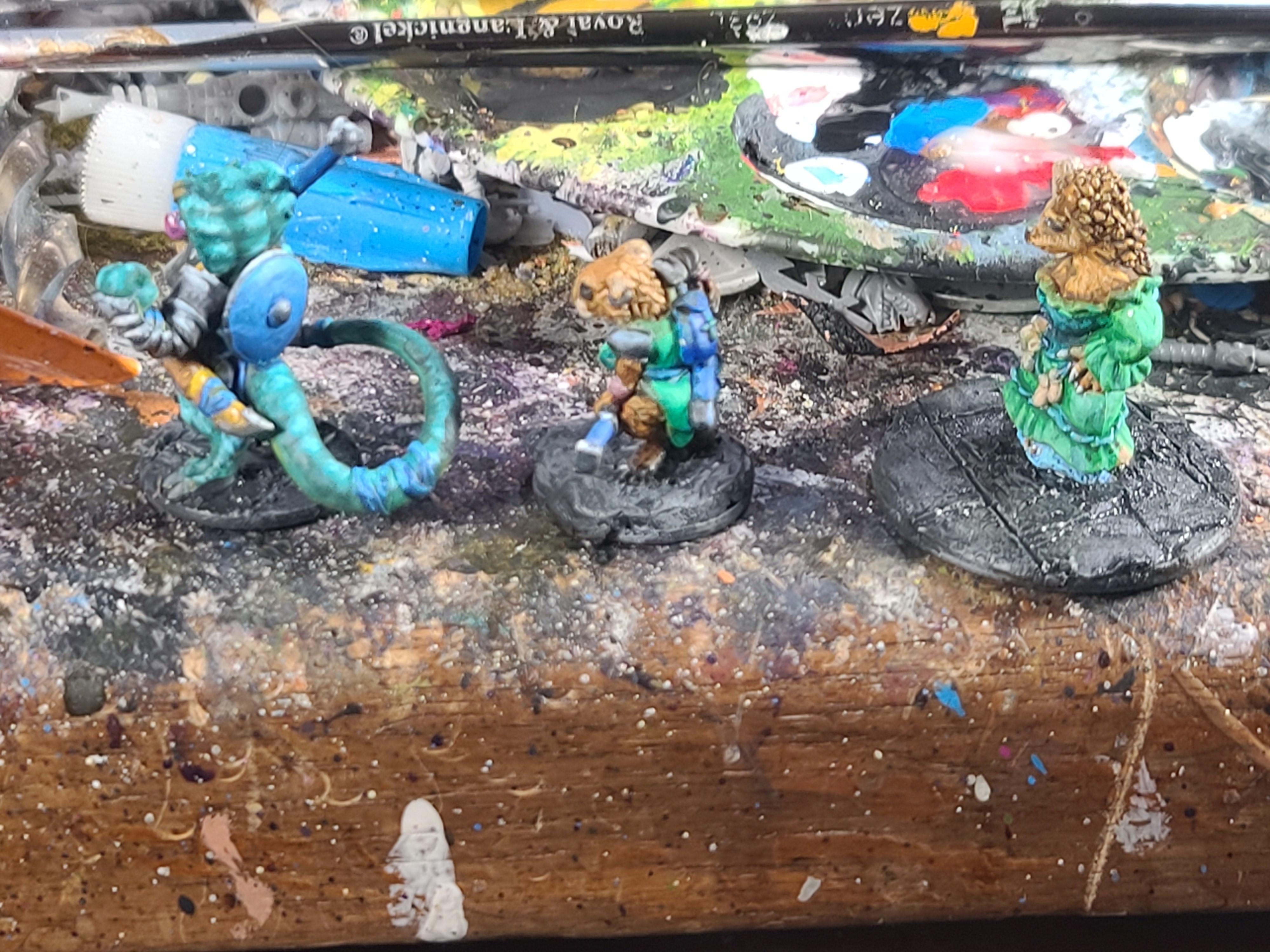 Animal Adventurers, Burrows&amp;badgers, Cobra, Dormouse, Dungeons And Dragons, Hedgehog, Mgs Miniatures, Oathsworn Miniatures, Snake, Velrock