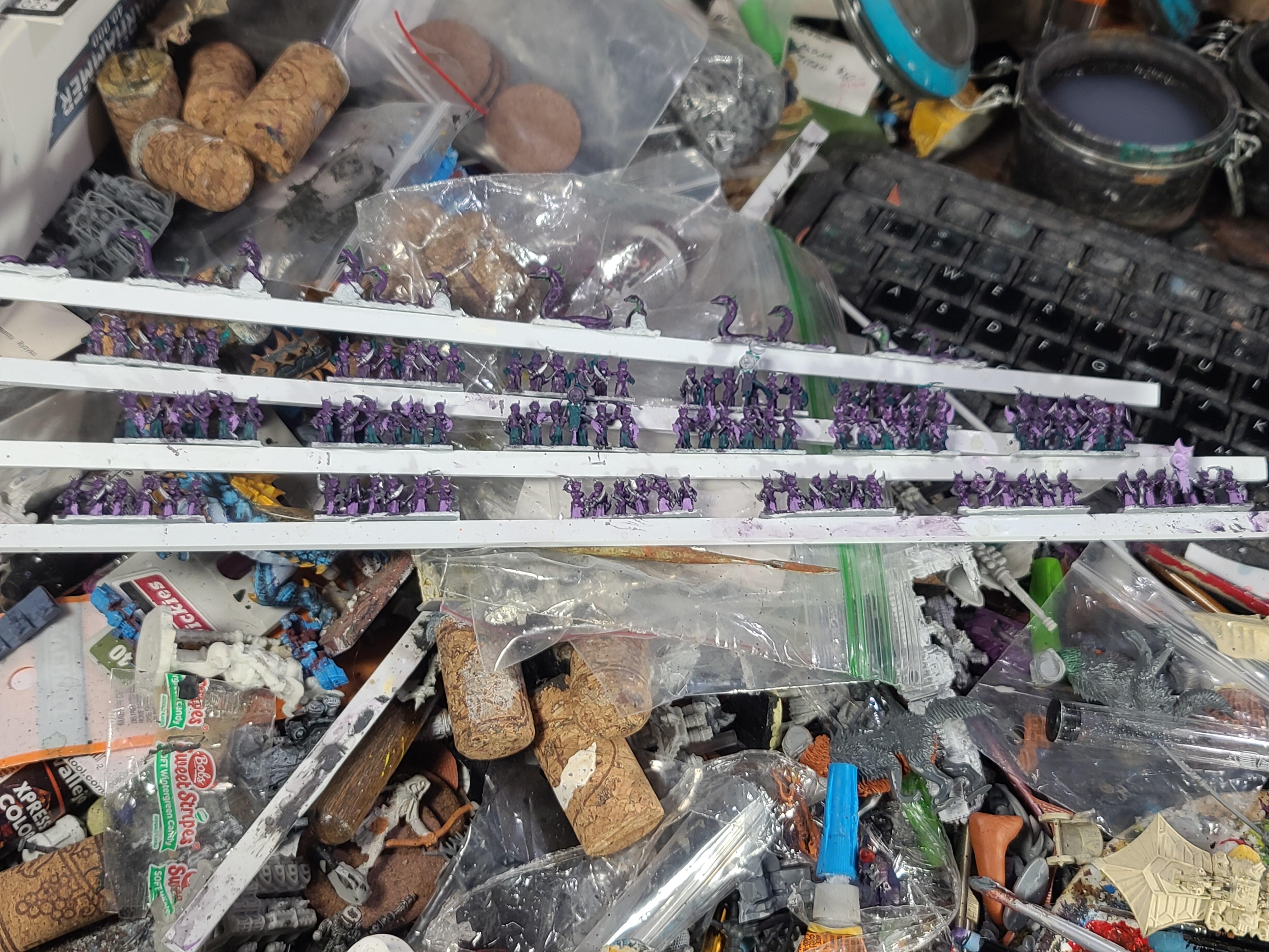 10mm, Daemons, Hordes, Marvelous Minipaints, Slaanesh, Tordo Miniatures, Warmaster