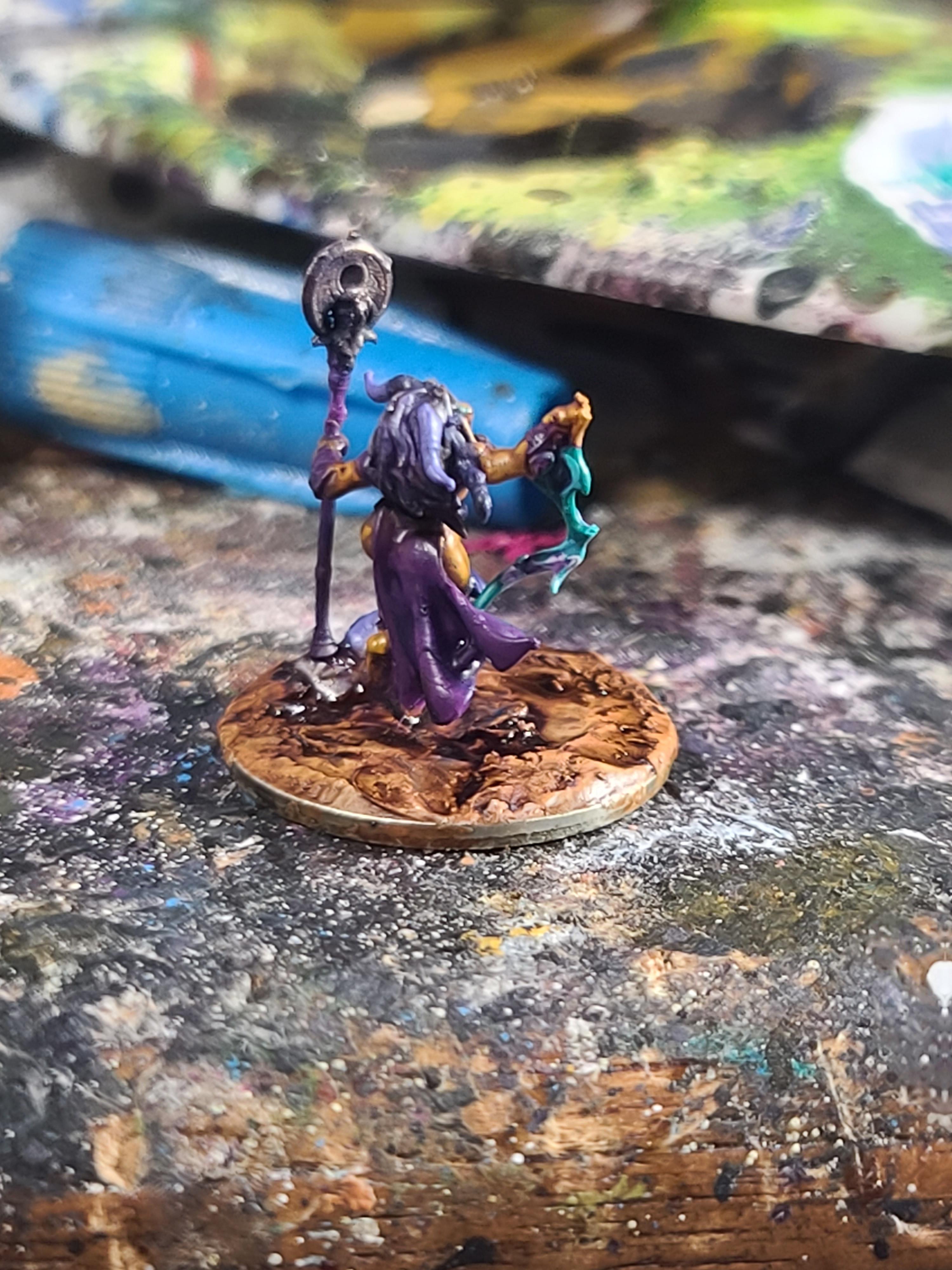 10mm, 3d Printed, Adventurers Guild, Beastwoman, Marvelous Minipaints, Shaman, Tara, Warmaster