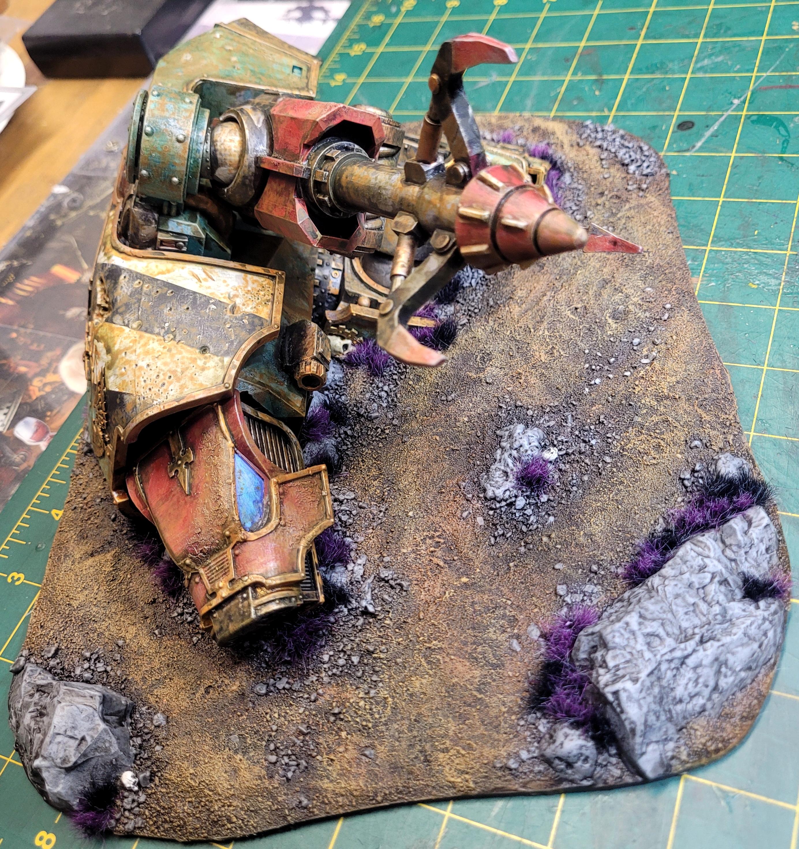Terrain, Titan, Warhound, Wrecked