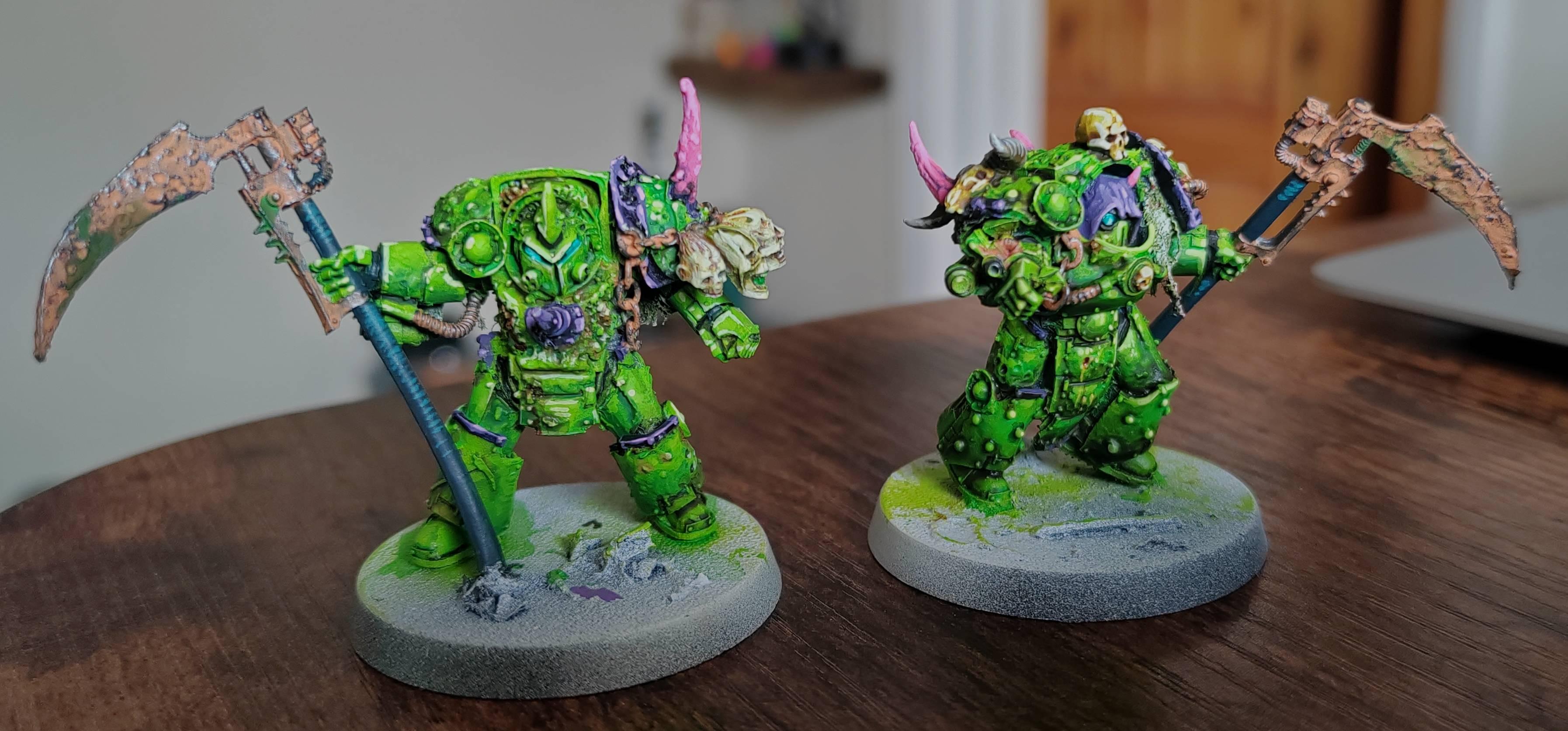 Painted Deathshroud Terminators 2